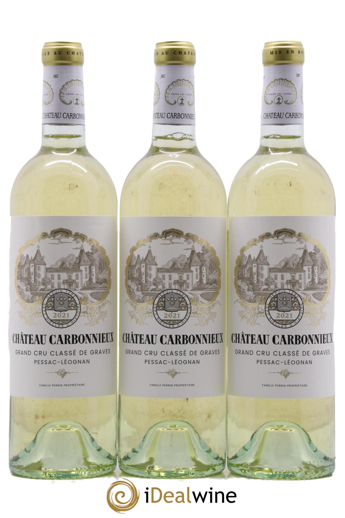 Château Carbonnieux Cru Classé de Graves 2021 - Lot de 6 bouteilles - 2