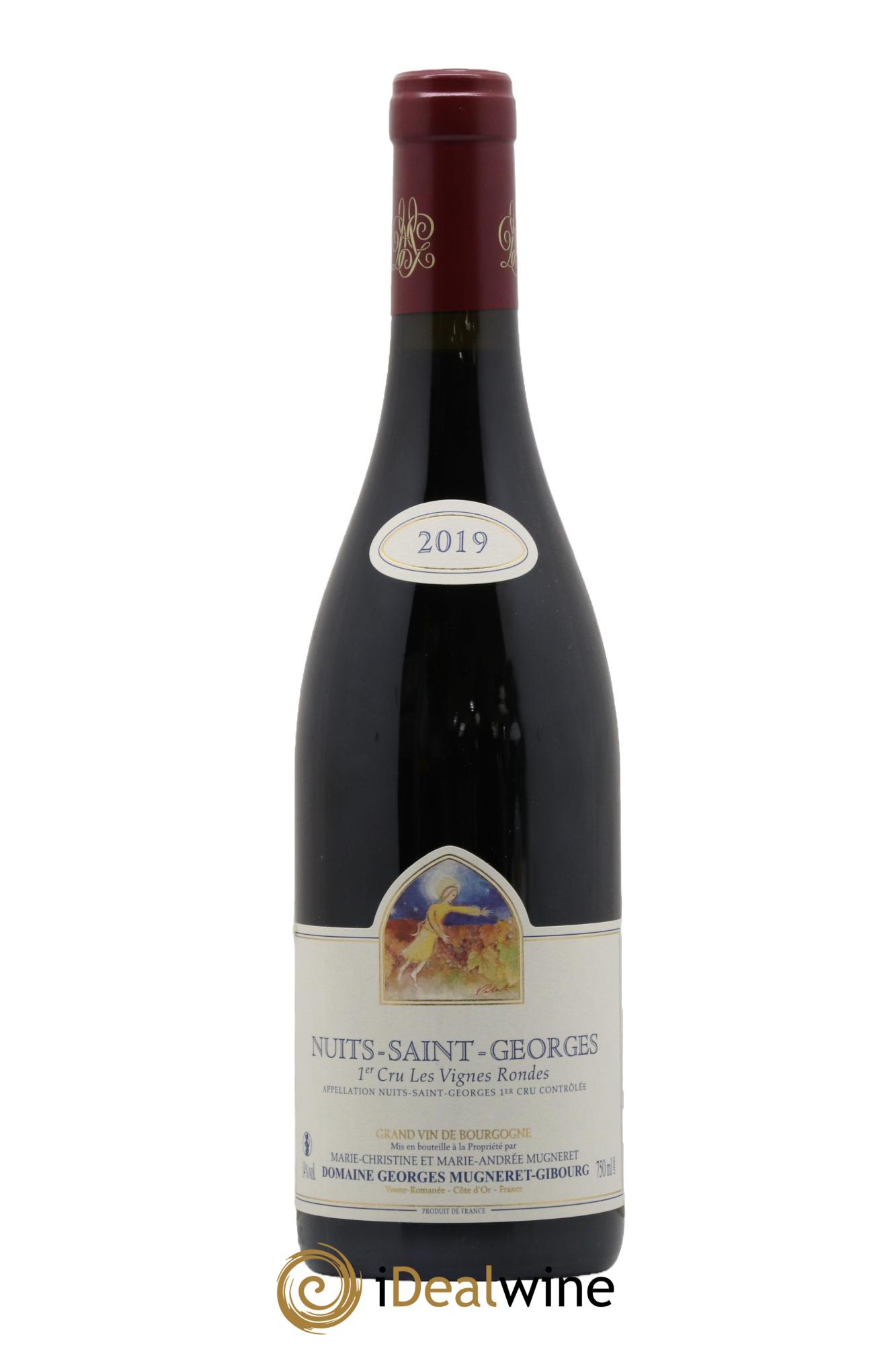 Nuits-Saint-Georges 1er Cru Les Vignes Rondes Mugneret-Gibourg (Domaine) 2019 - Lot de 1 bouteille - 0