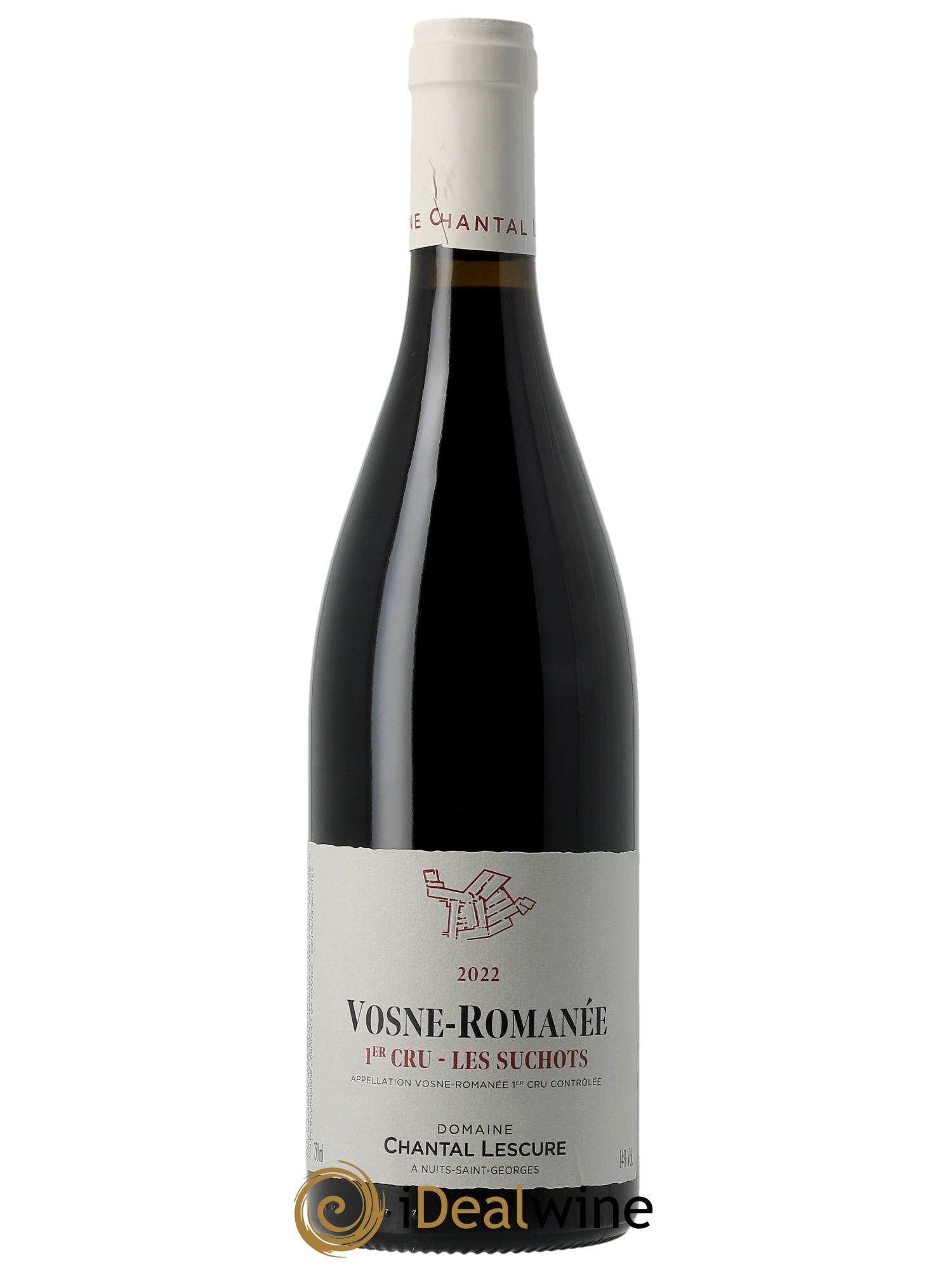Vosne-Romanée 1er Cru Les Suchots Chantal Lescure 2022 - Lot of 1 bottle - 0