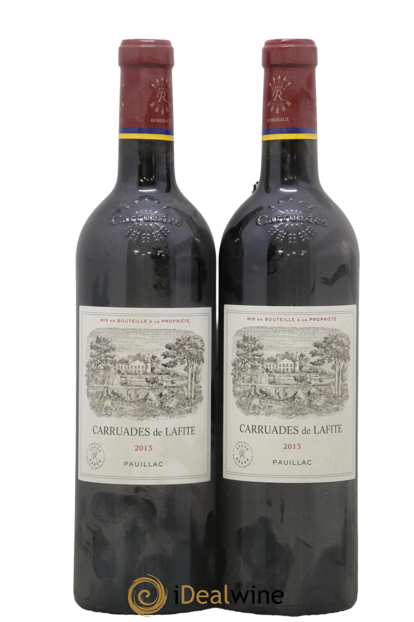Carruades de Lafite Rothschild Second Vin 2013 - Lot de 2 bouteilles - 0