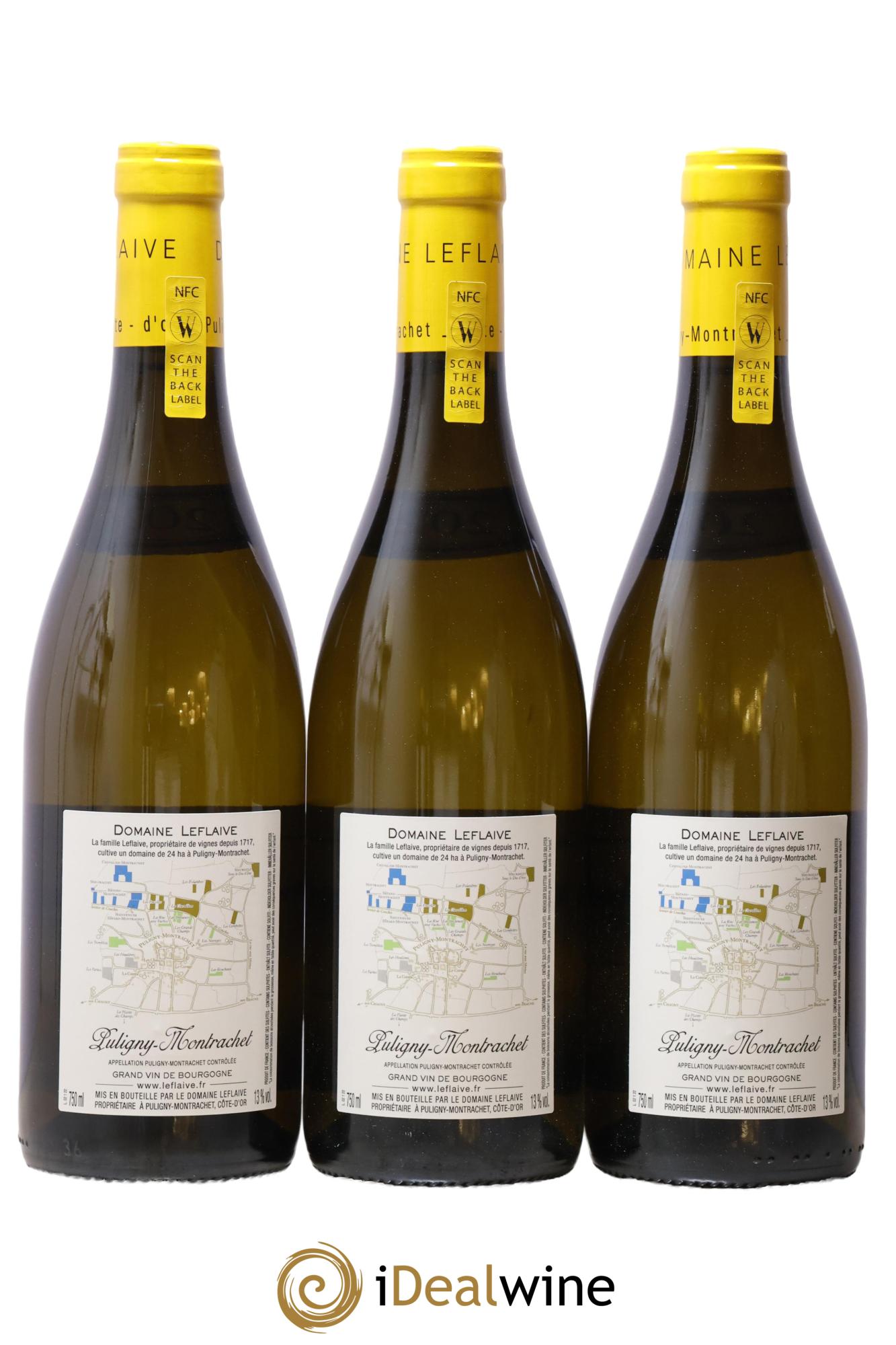 Puligny-Montrachet Leflaive (Domaine) 2022 - Lot de 3 bouteilles - 1