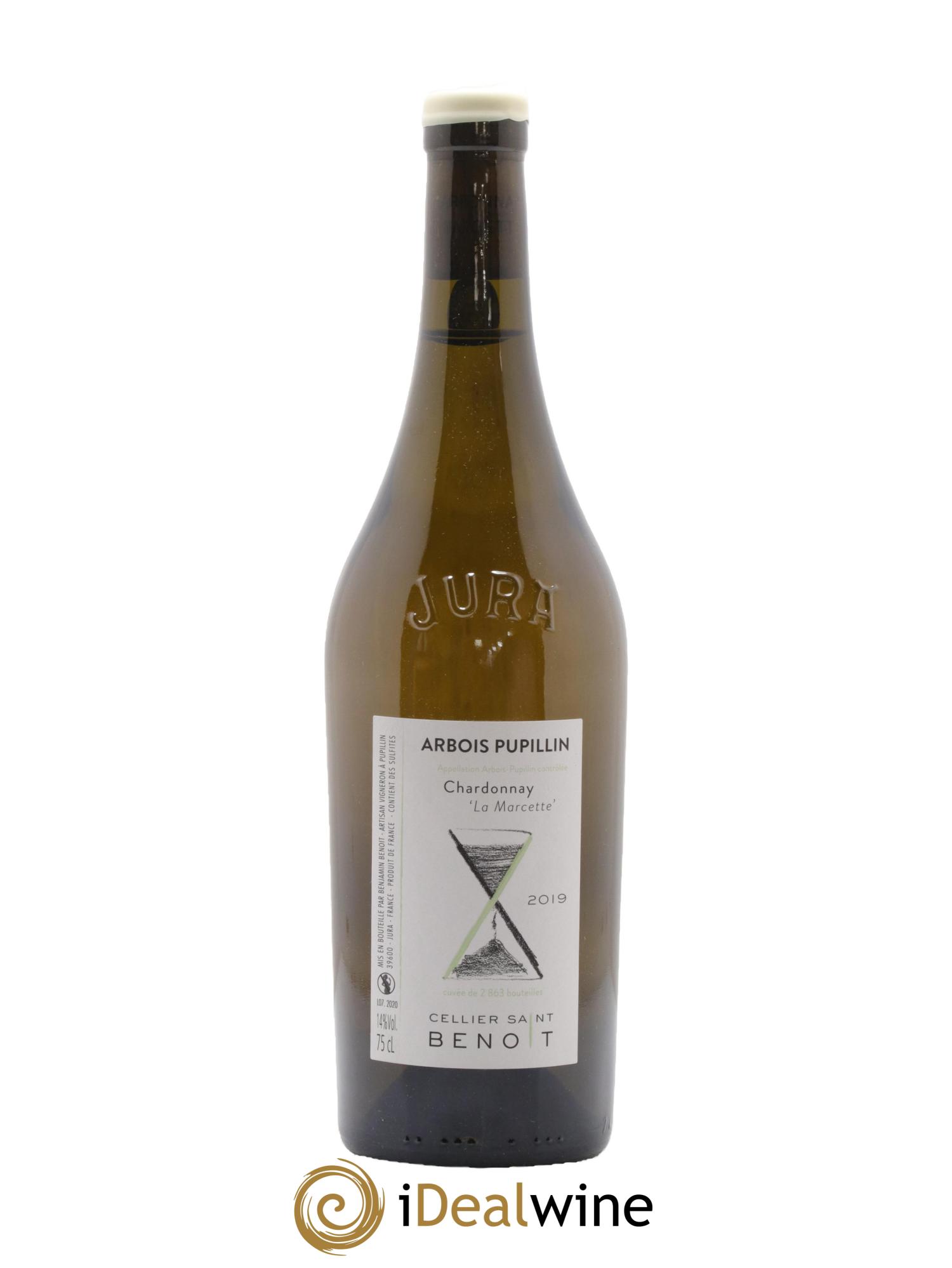 Arbois La Marcette Cellier Saint Benoît 2019 - Lot de 1 bouteille - 0