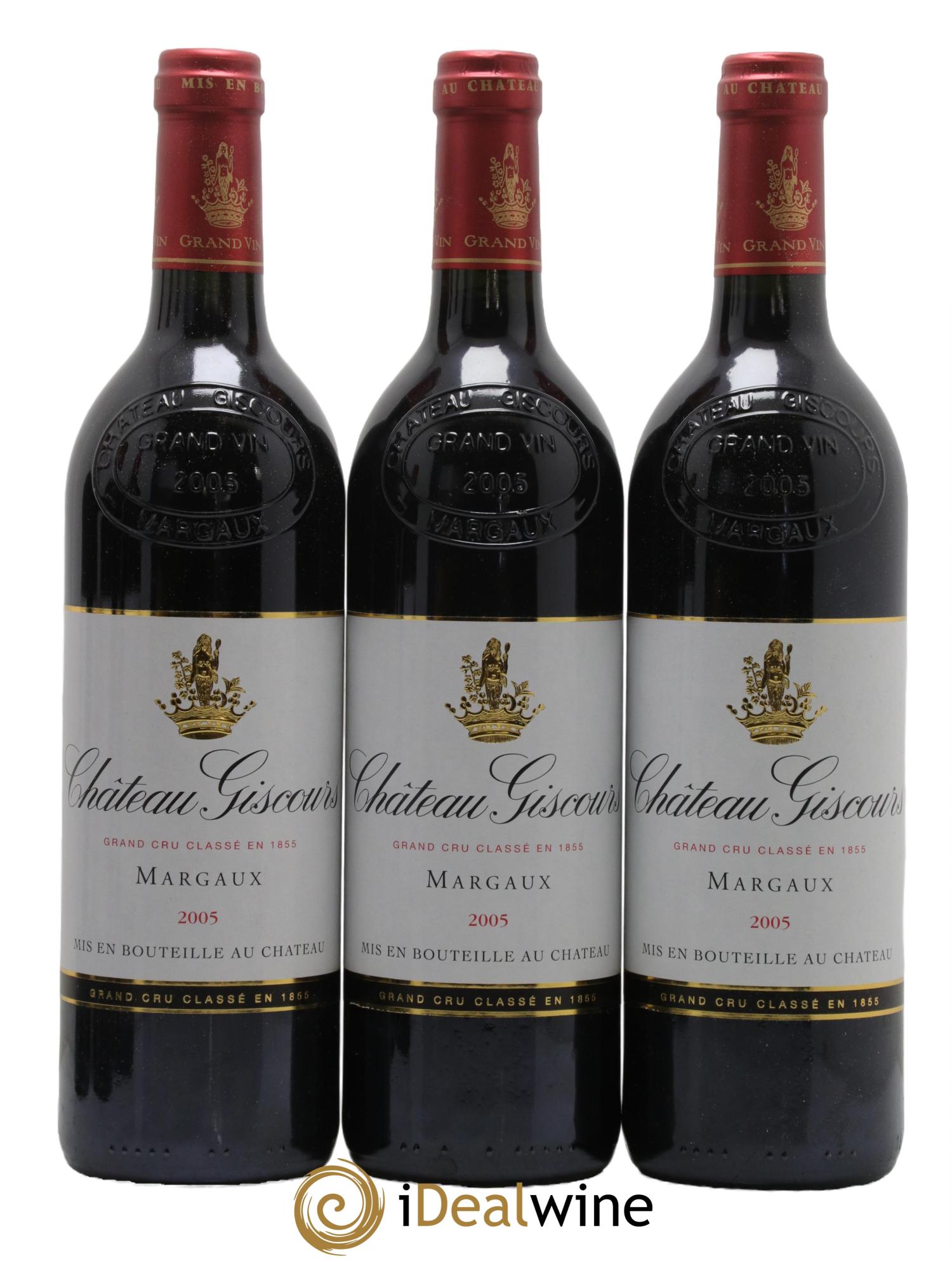 Château Giscours 3ème Grand Cru Classé 2005 - Lot de 6 bouteilles - 1
