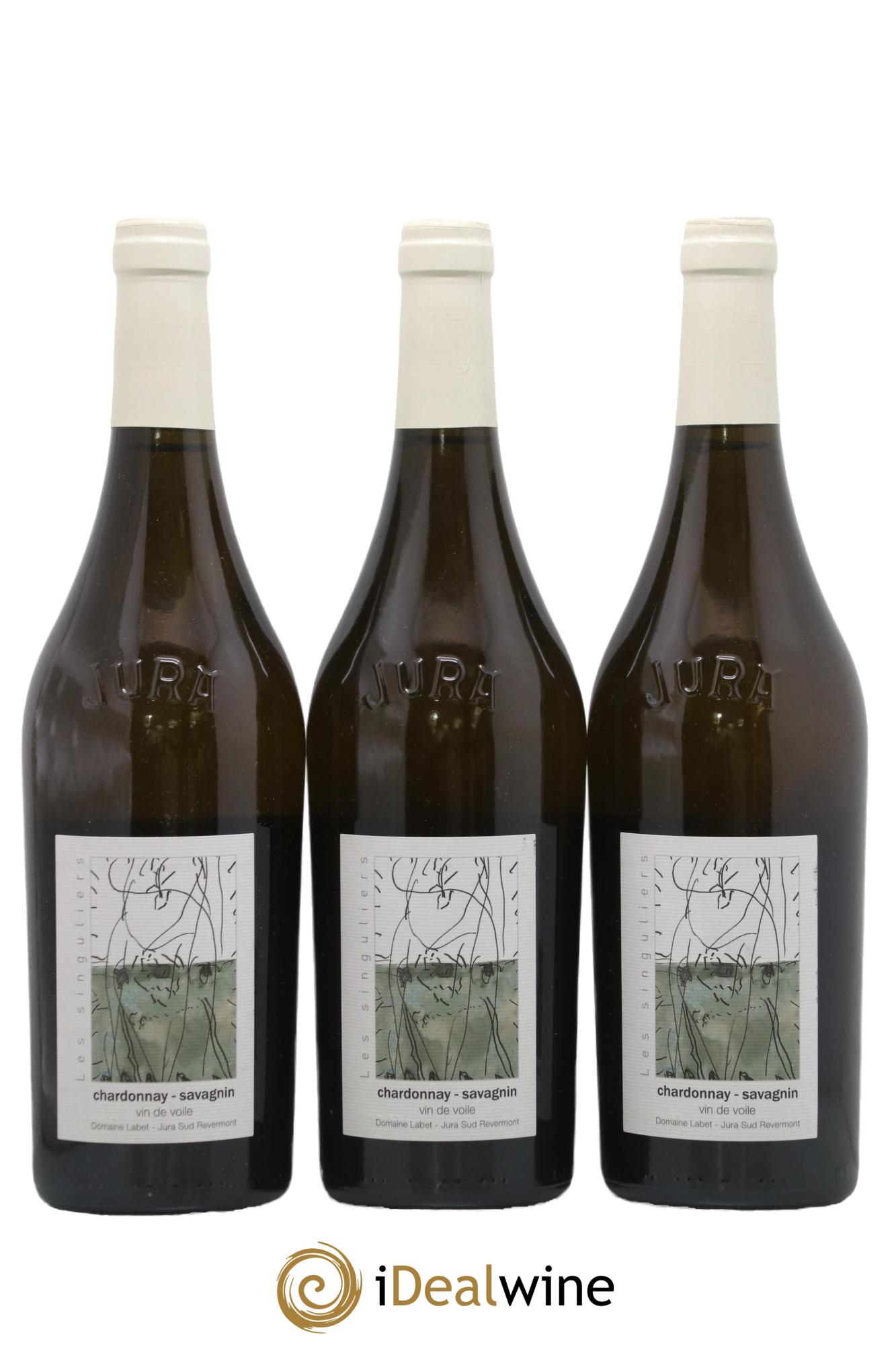 Côtes du Jura Vin de Voile Chardonnay-Savagnin cuvée de garde Romain - Julien - Charline Labet 2019 - Posten von 3 Flaschen - 0