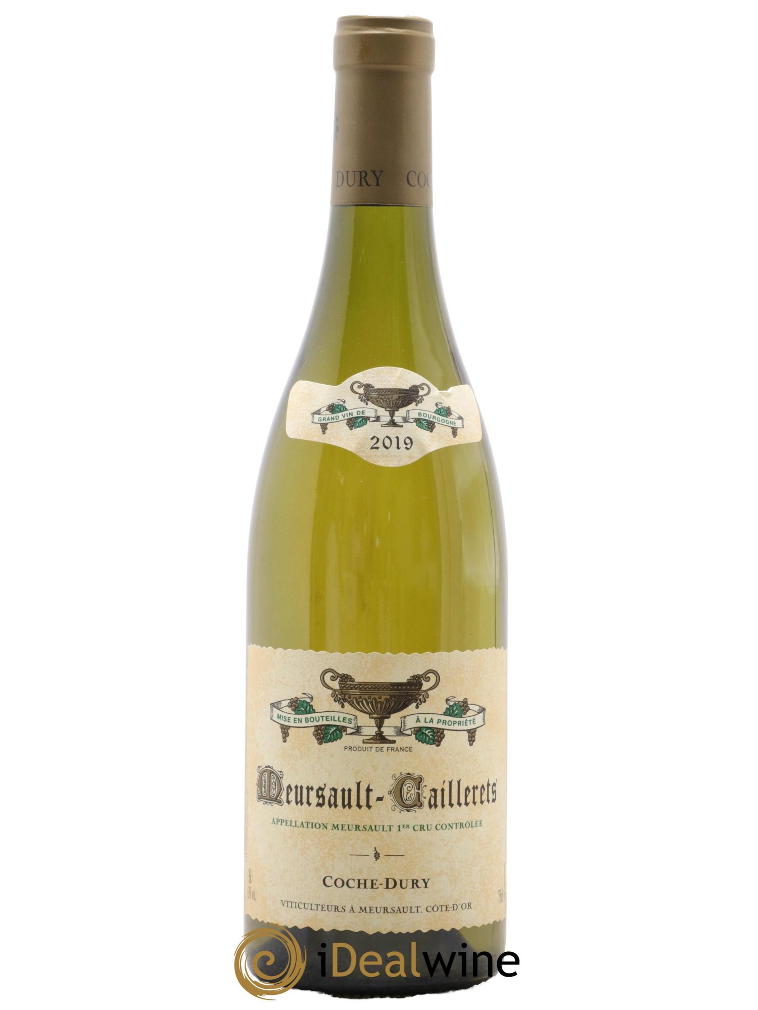Meursault 1er Cru Caillerets Coche Dury (Domaine) 2019 - Lot de 1 bouteille - 0