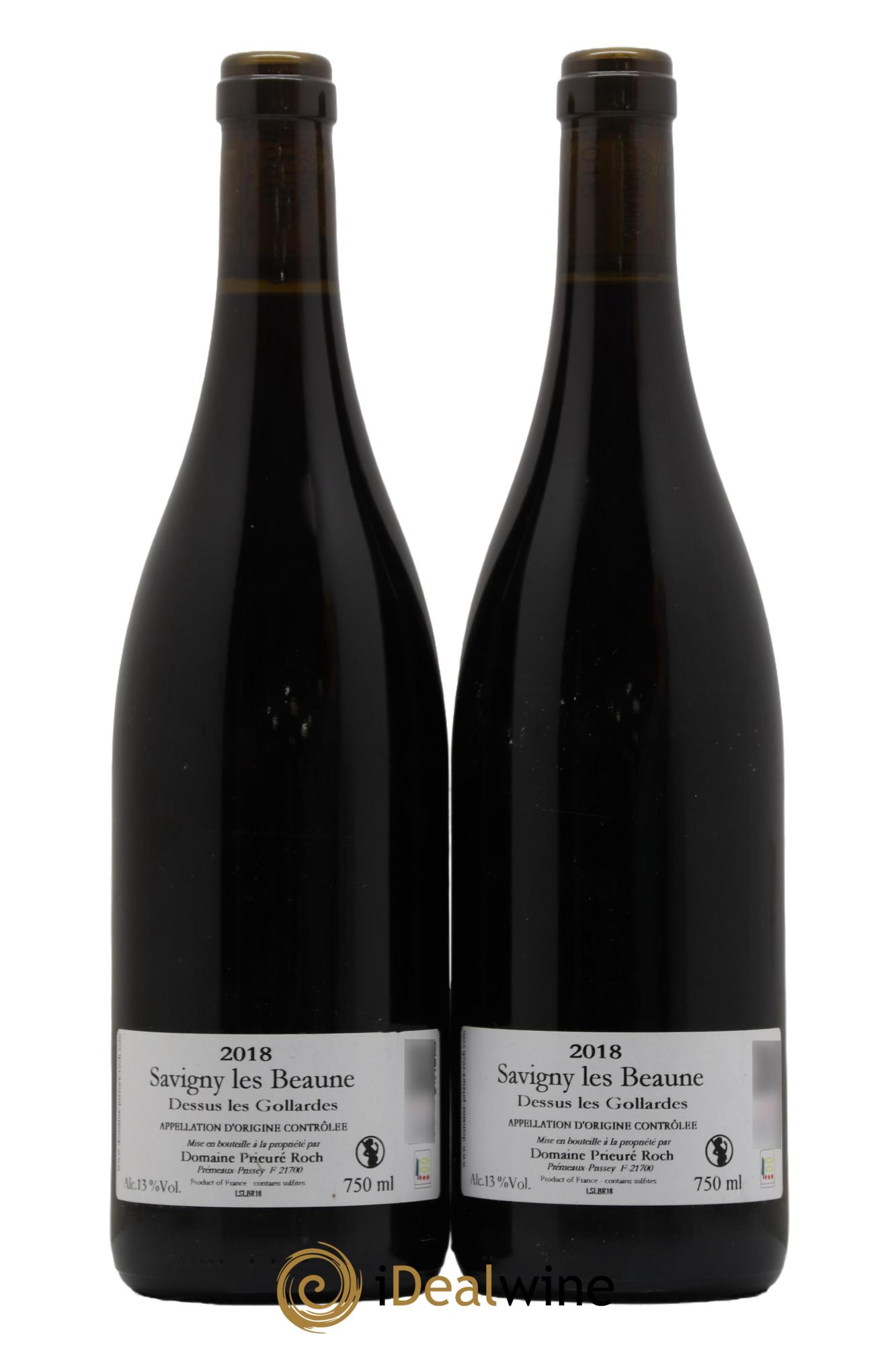 Savigny-lès-Beaune Dessus Les Gollardes Prieuré Roch 2018 - Lot de 2 bouteilles - 1