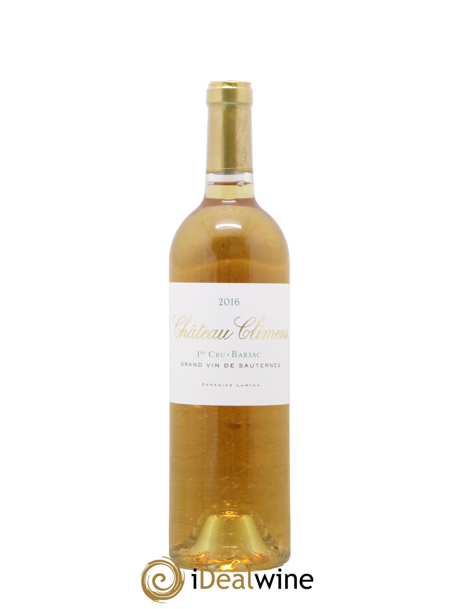 Château Climens 1er Grand Cru Classé 2016 - Lotto di 1 bottiglia - 0