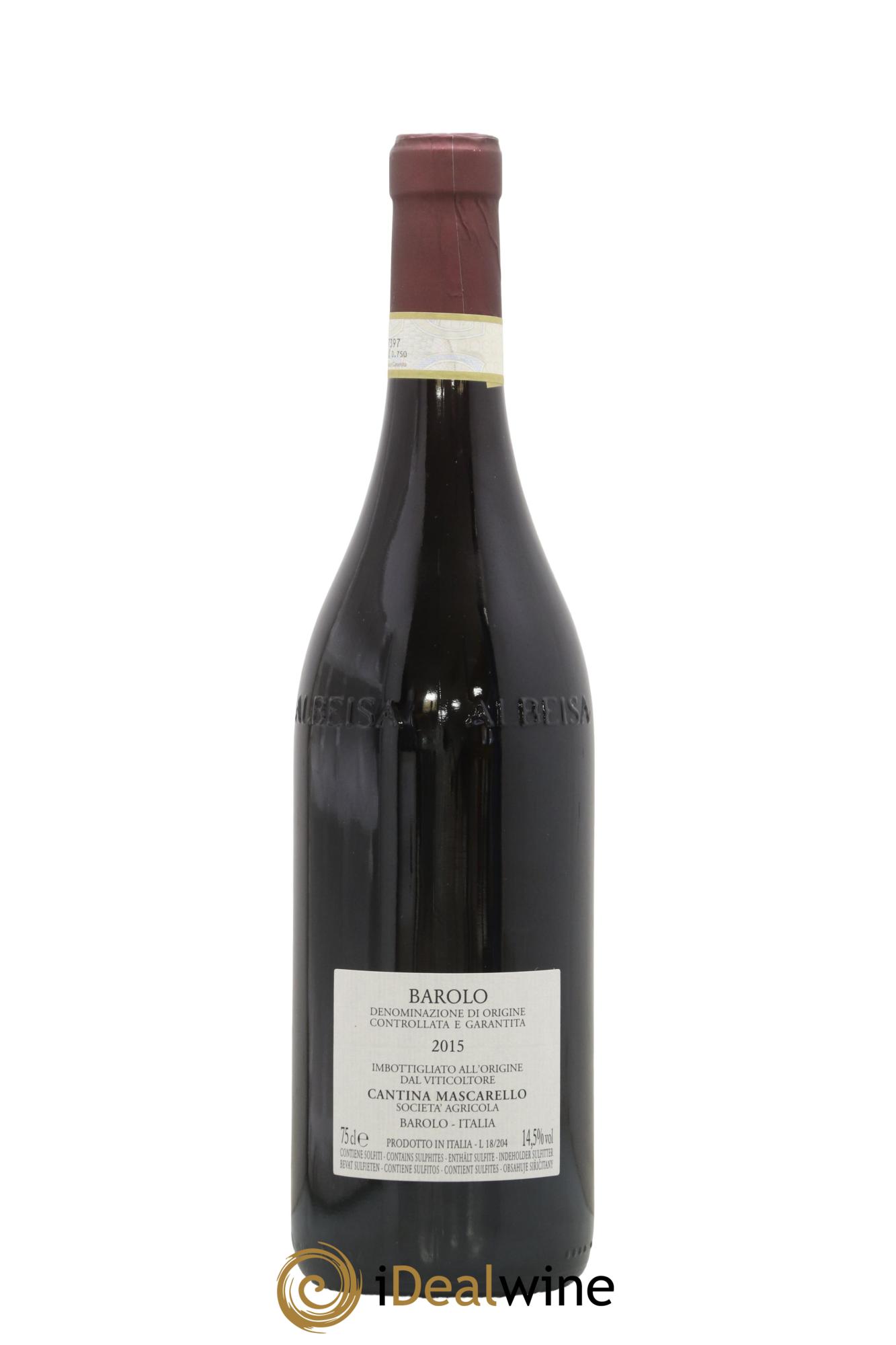 Barolo DOCG Artist Label Bartolo Mascarello 2015 - Lot of 1 bottle - 1