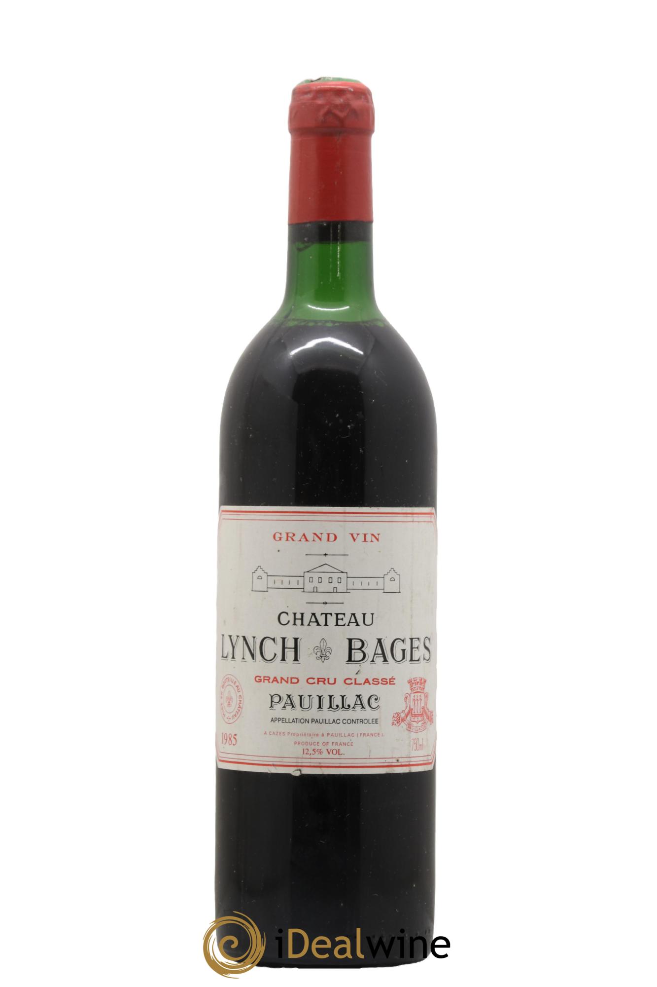 Château Lynch Bages 5ème Grand Cru Classé 1985 - Lot de 1 bouteille - 0