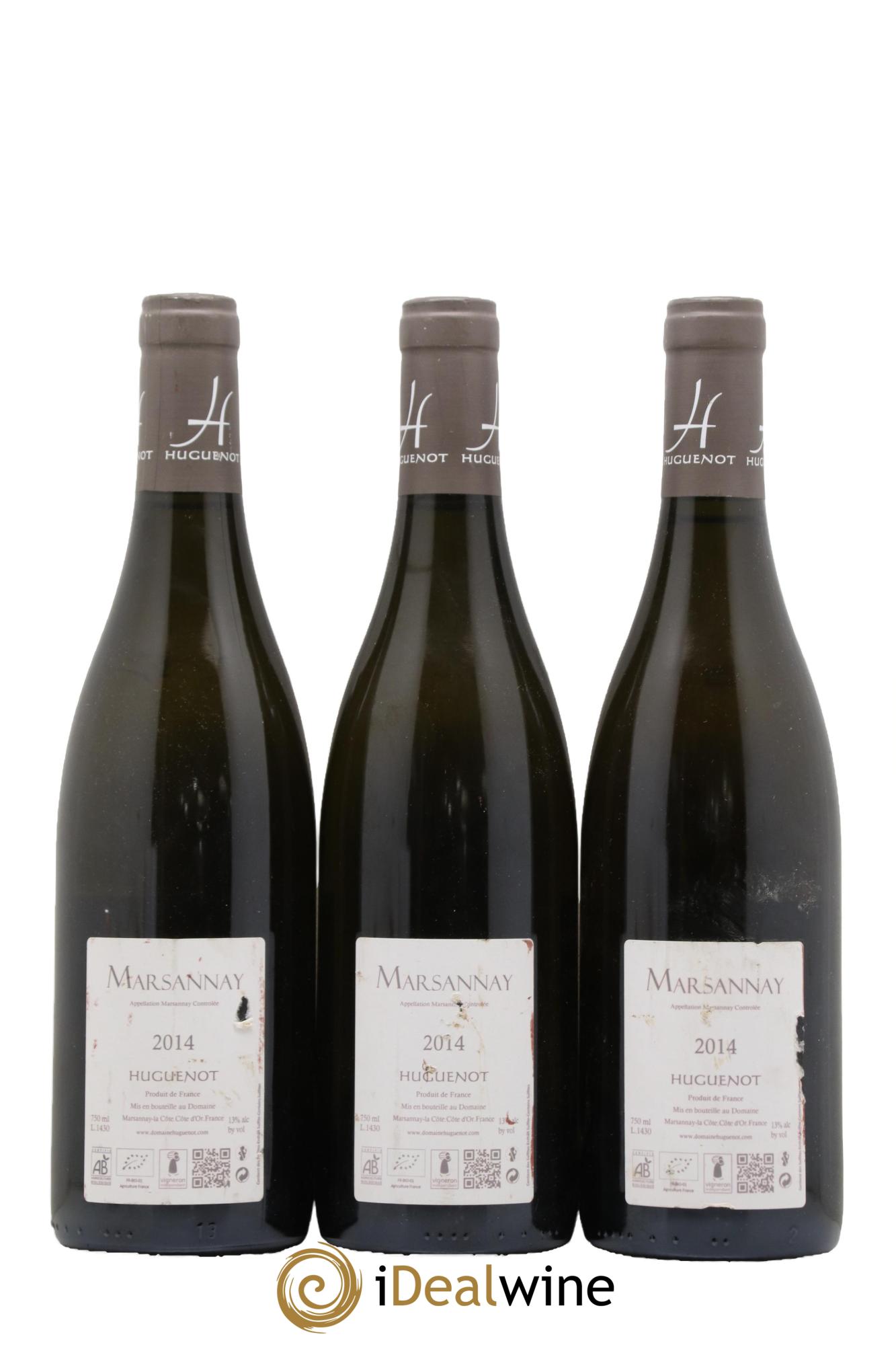Marsannay Huguenot 2014 - Lot de 3 bouteilles - 1