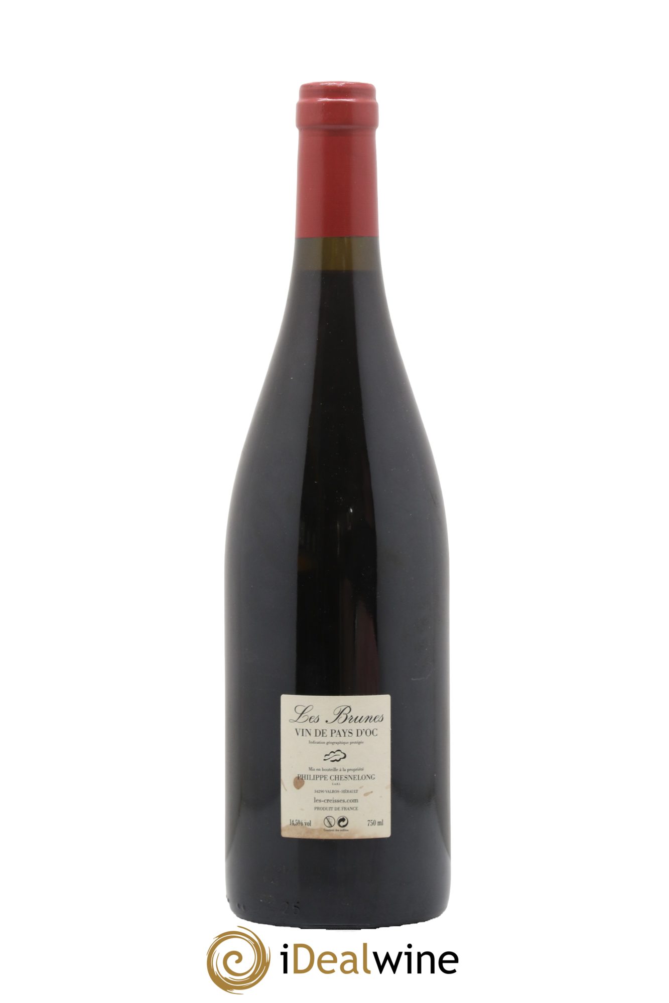 Vin de France Les Brunes Les Creisses (Domaine) 2018 - Lot de 1 bouteille - 1
