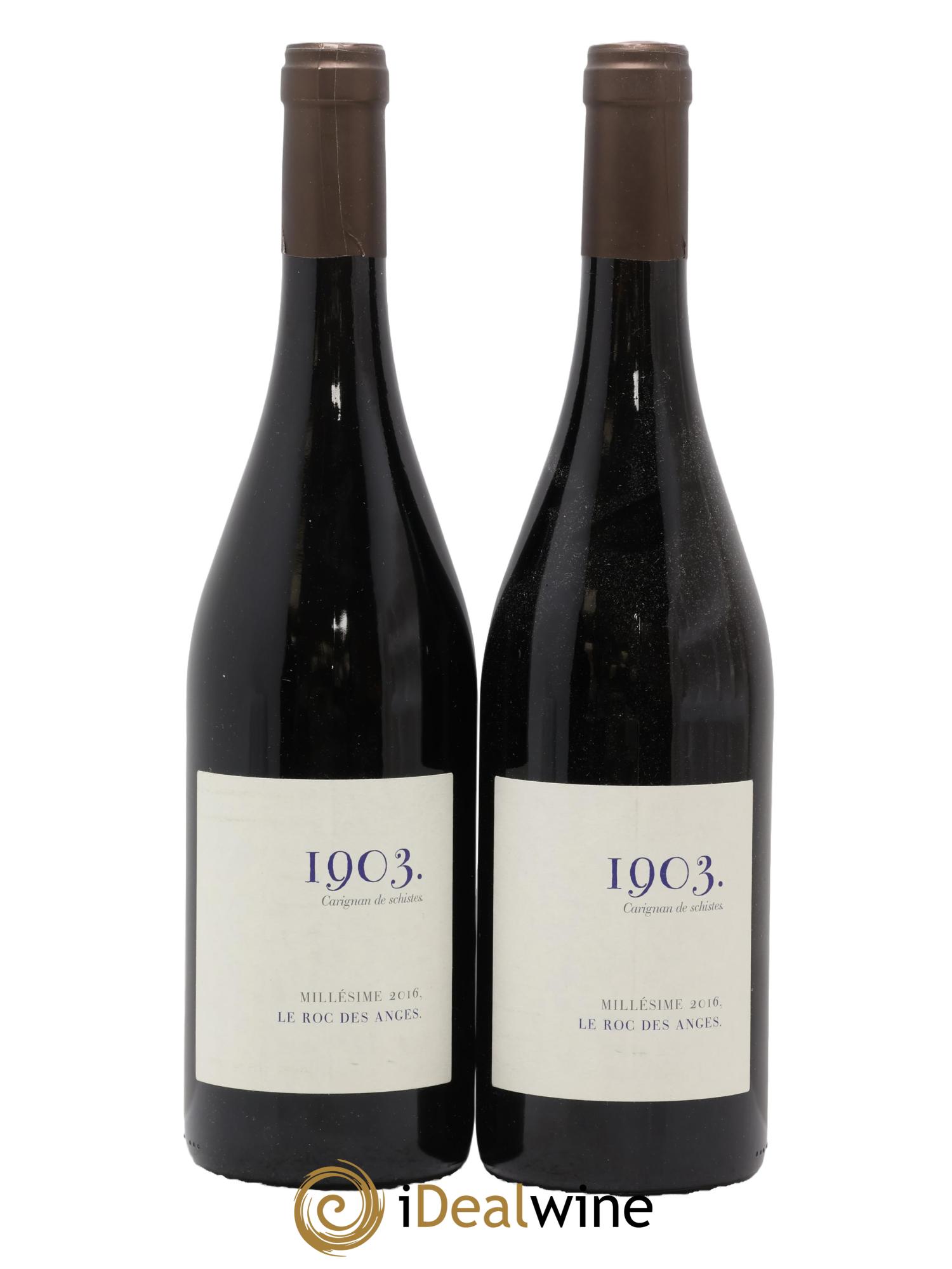 IGP Côtes Catalanes Roc des Anges Carignan 1903 Marjorie et Stéphane Gallet 2016 - Lotto di 2 bottiglie - 0