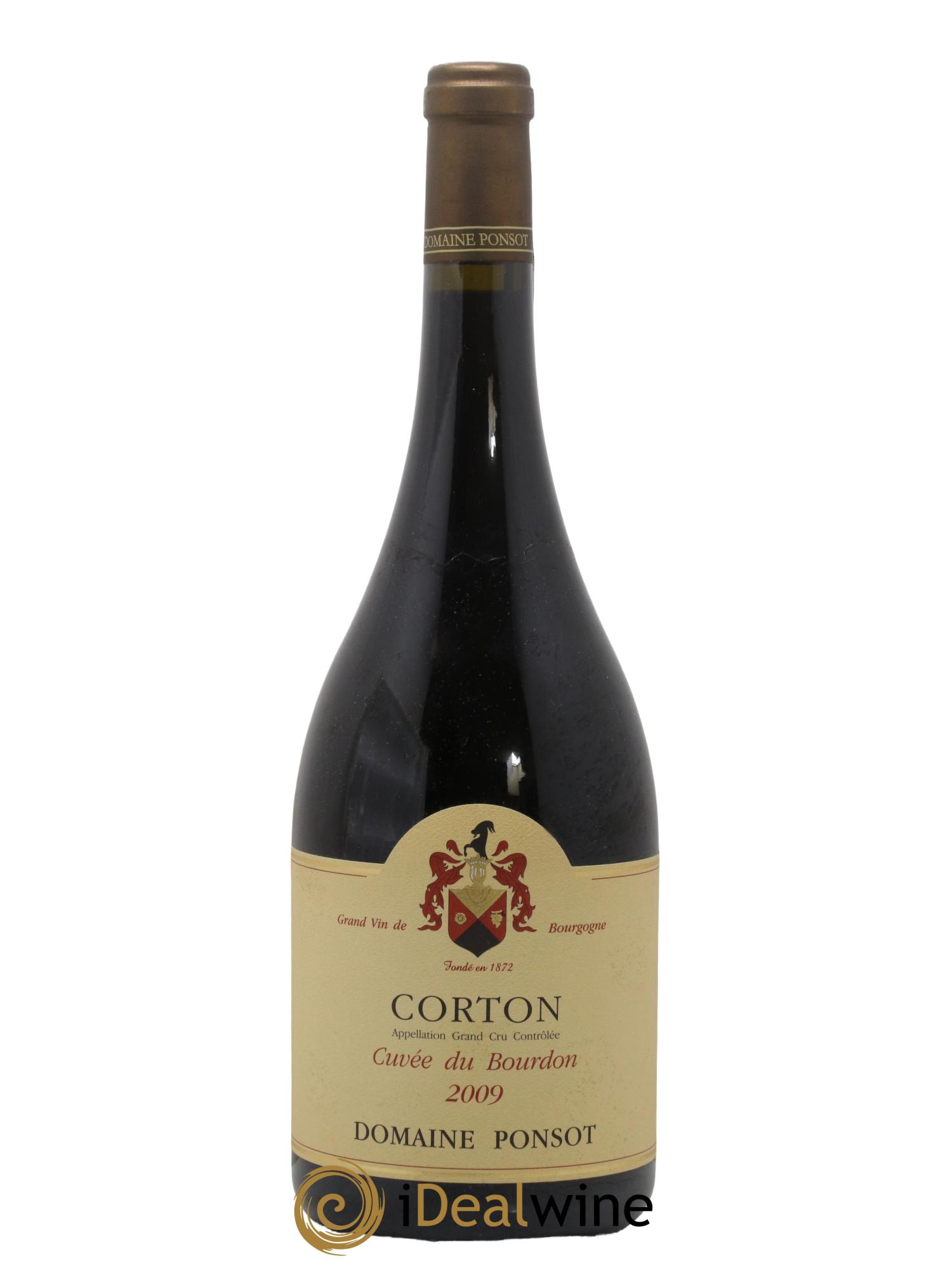 Corton Grand Cru Cuvée du Bourdon Ponsot (Domaine) 2009 - Lot de 1 magnum - 0