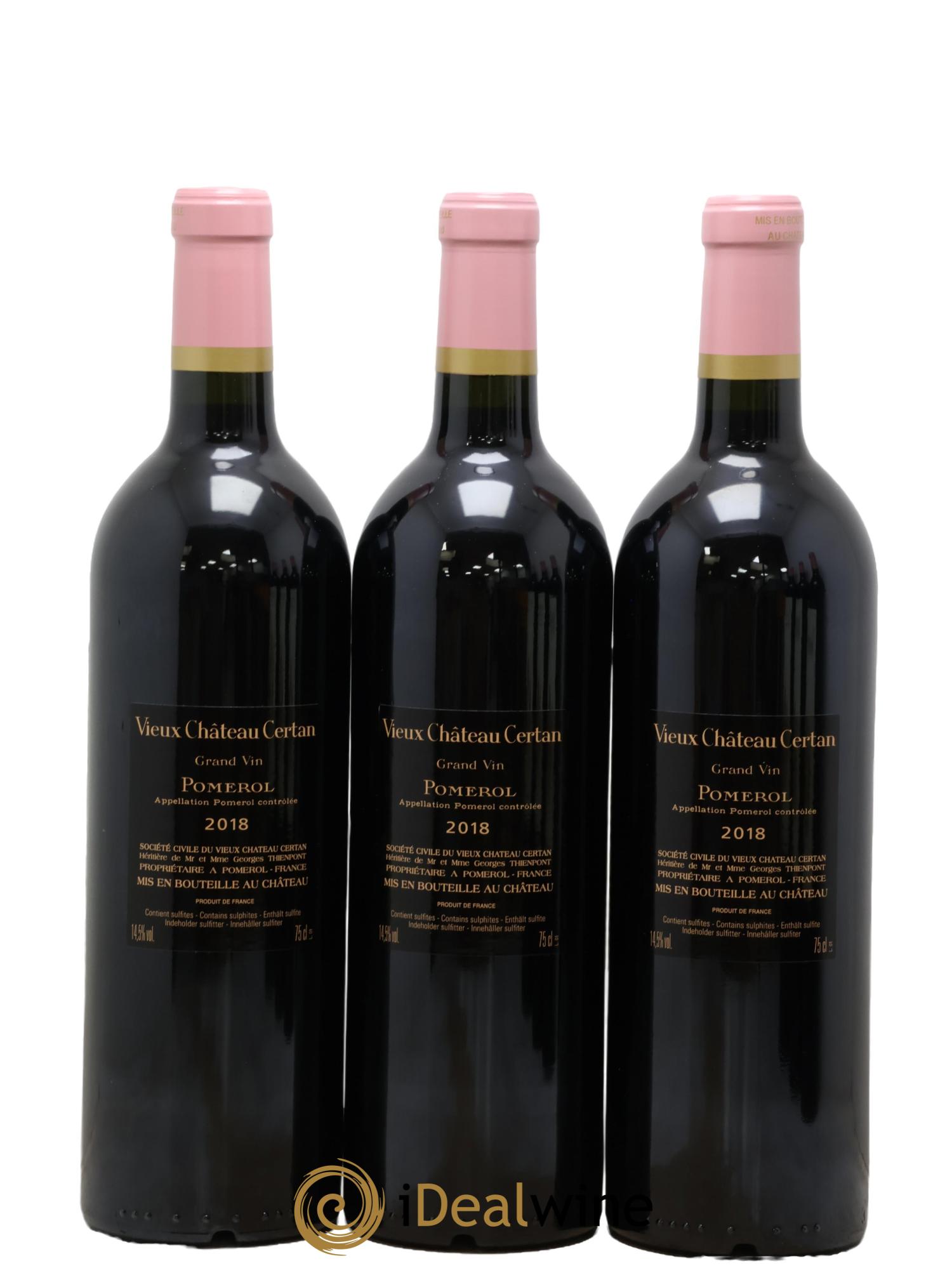 Vieux Château Certan 2018 - Lot de 6 bouteilles - 4