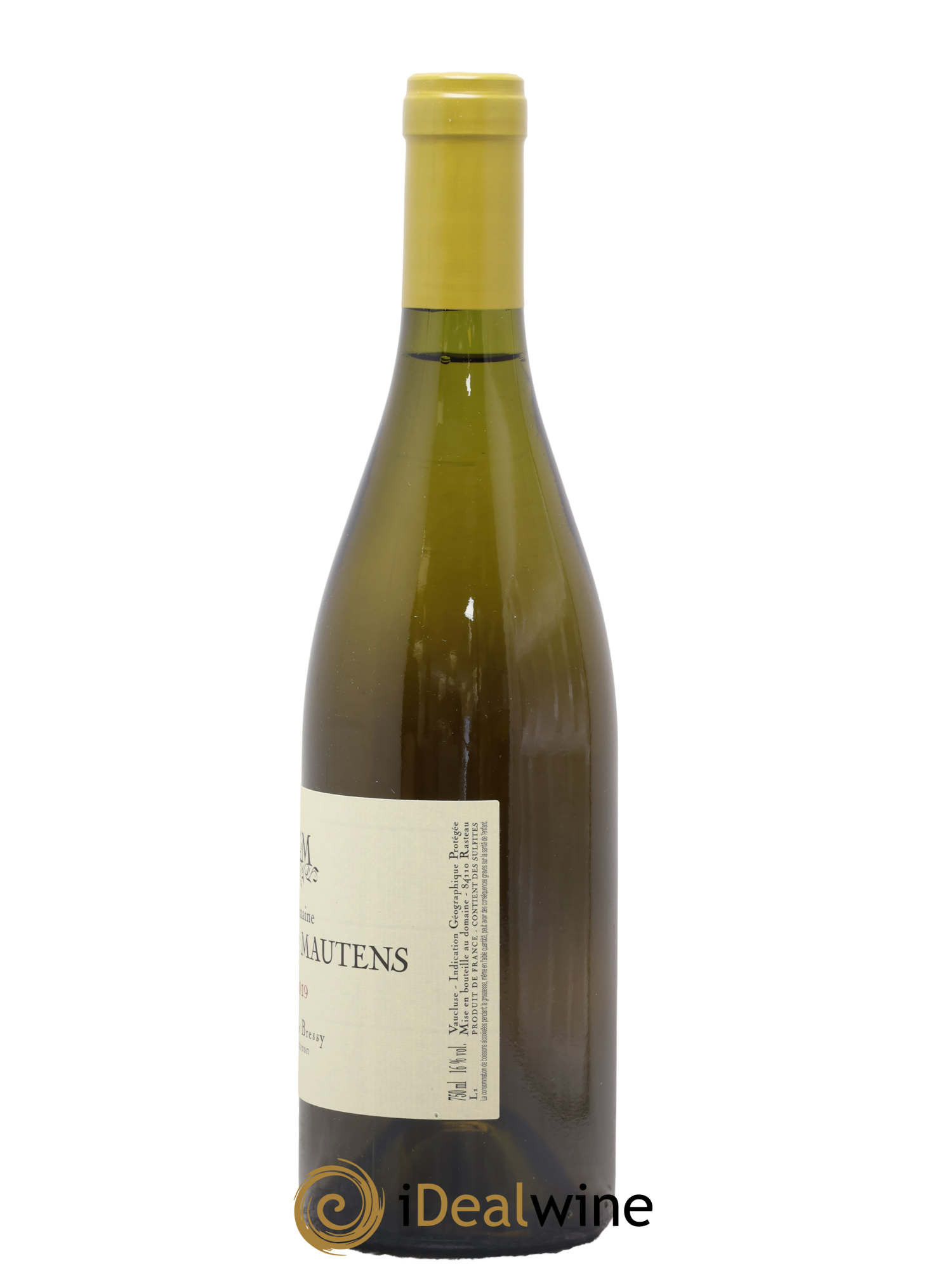 Vaucluse (Vin de Pays de Vaucluse) Domaine Gourt de Mautens - Jérôme Bressy 2019 - Posten von 1 Flasche - 1