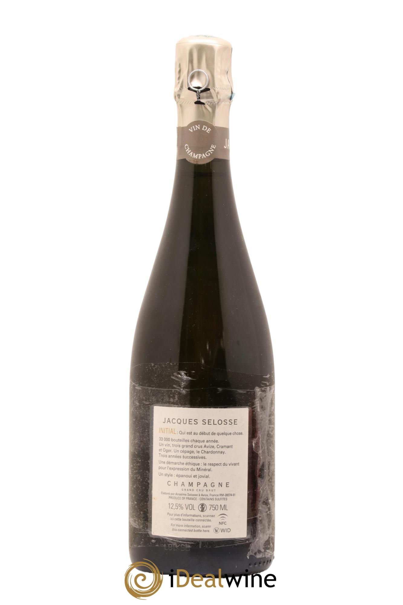 Initial Brut Jacques Selosse - Lot de 1 bouteille - 1