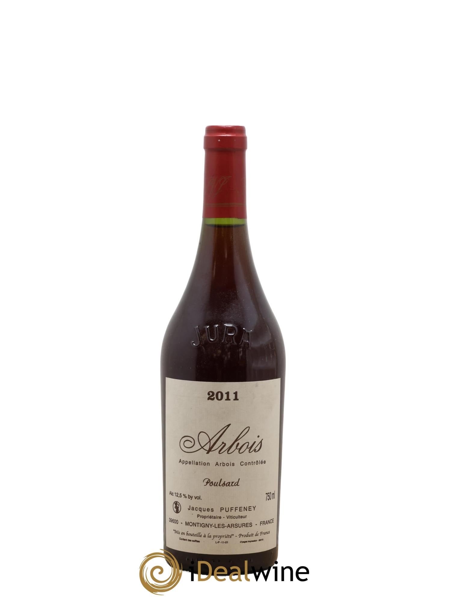 Arbois Poulsard Jacques Puffeney 2011 - Lot de 1 bouteille - 0