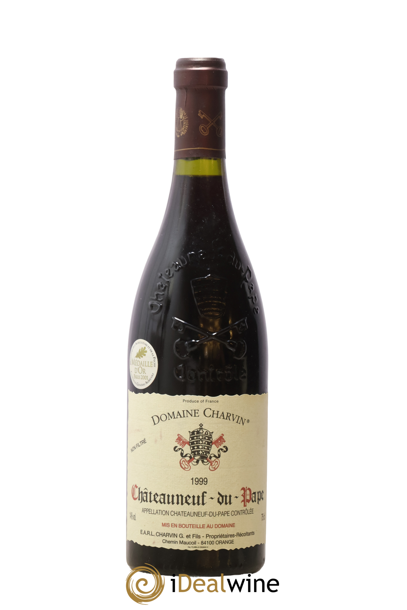 Châteauneuf-du-Pape Charvin (Domaine) 1999 - Lotto di 1 bottiglia - 0