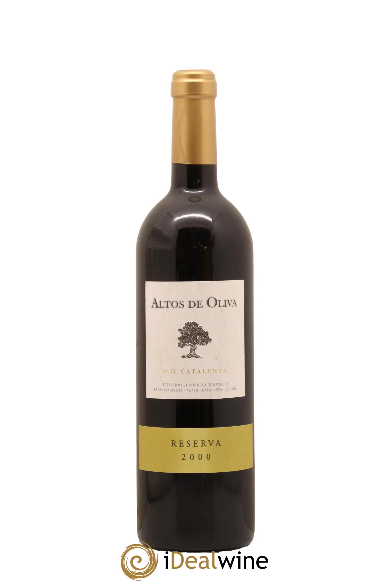 Espagne Altos de Oliva Reserva D.O. Catalunya 2000 - Lot de 1 bouteille - 0