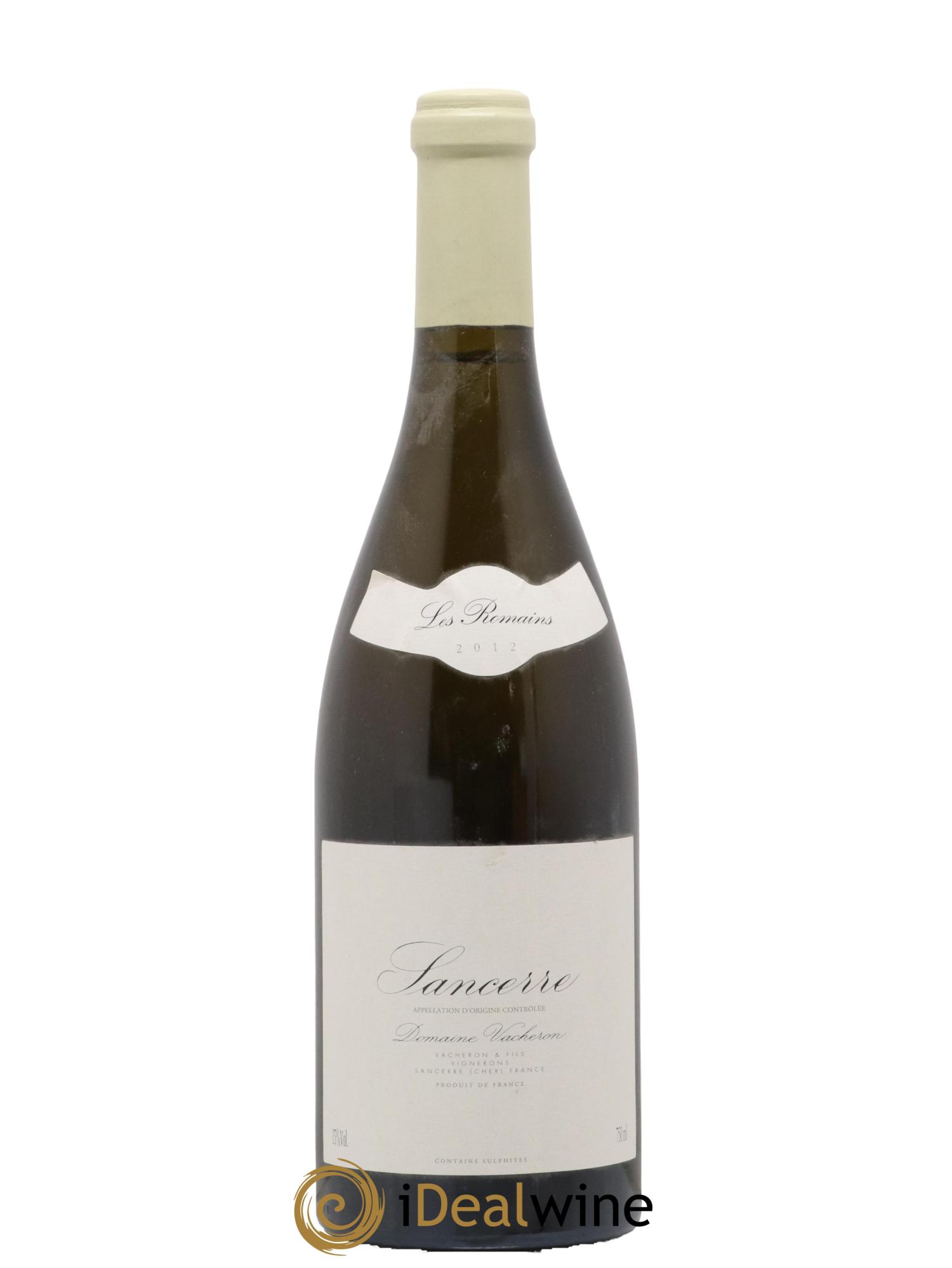 Sancerre Les Romains Domaine Vacheron et Fils 2012 - Lot de 1 bouteille - 0