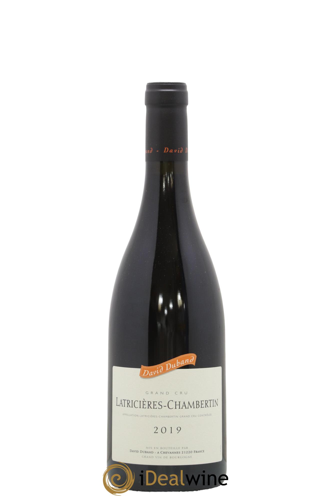Latricières-Chambertin Grand Cru David Duband (Domaine) 2019 - Lot de 1 bouteille - 0