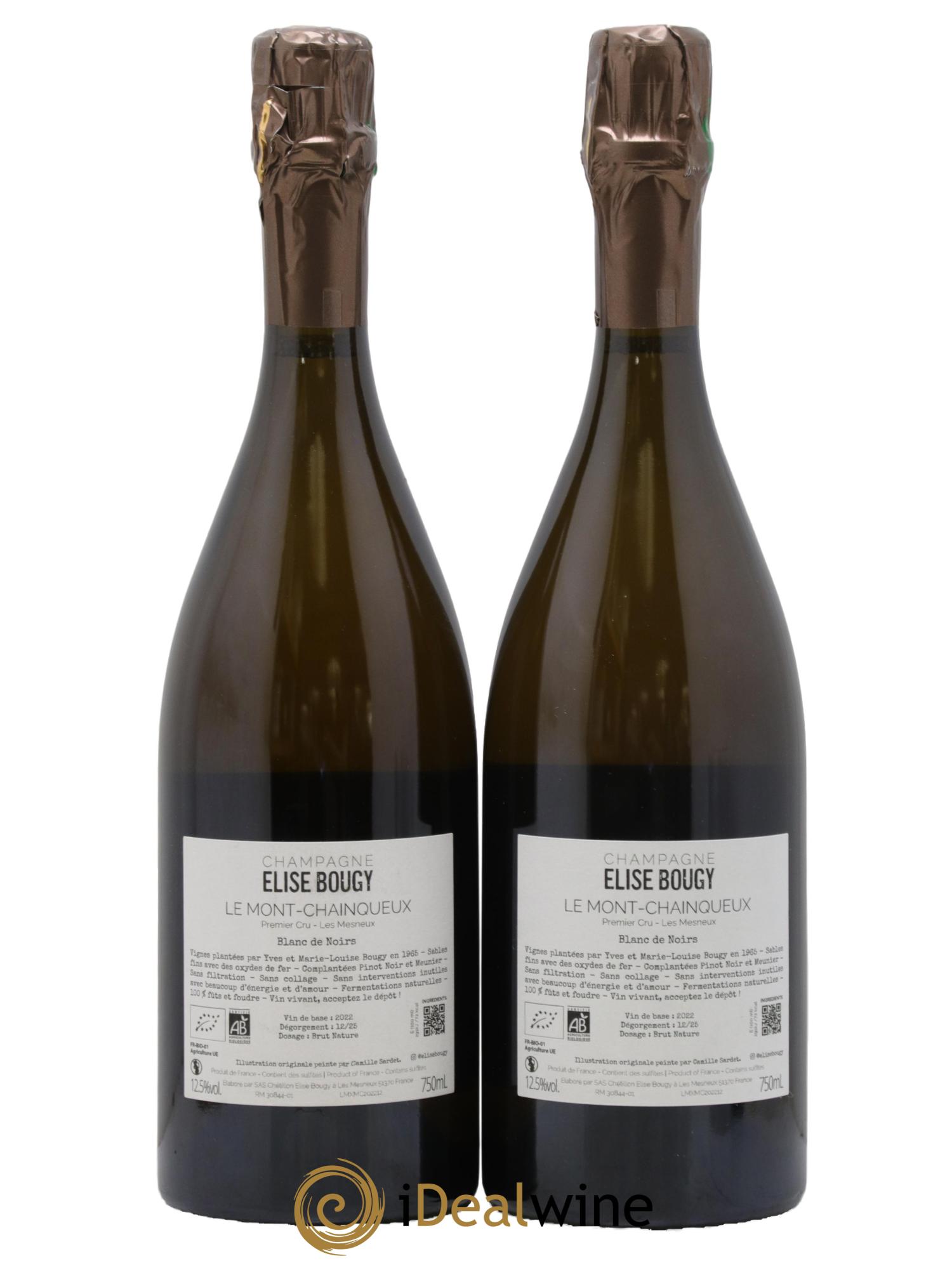 Les Mesneux Le Mont Chainqueux Elise Bougy - Lot de 2 bouteilles - 1