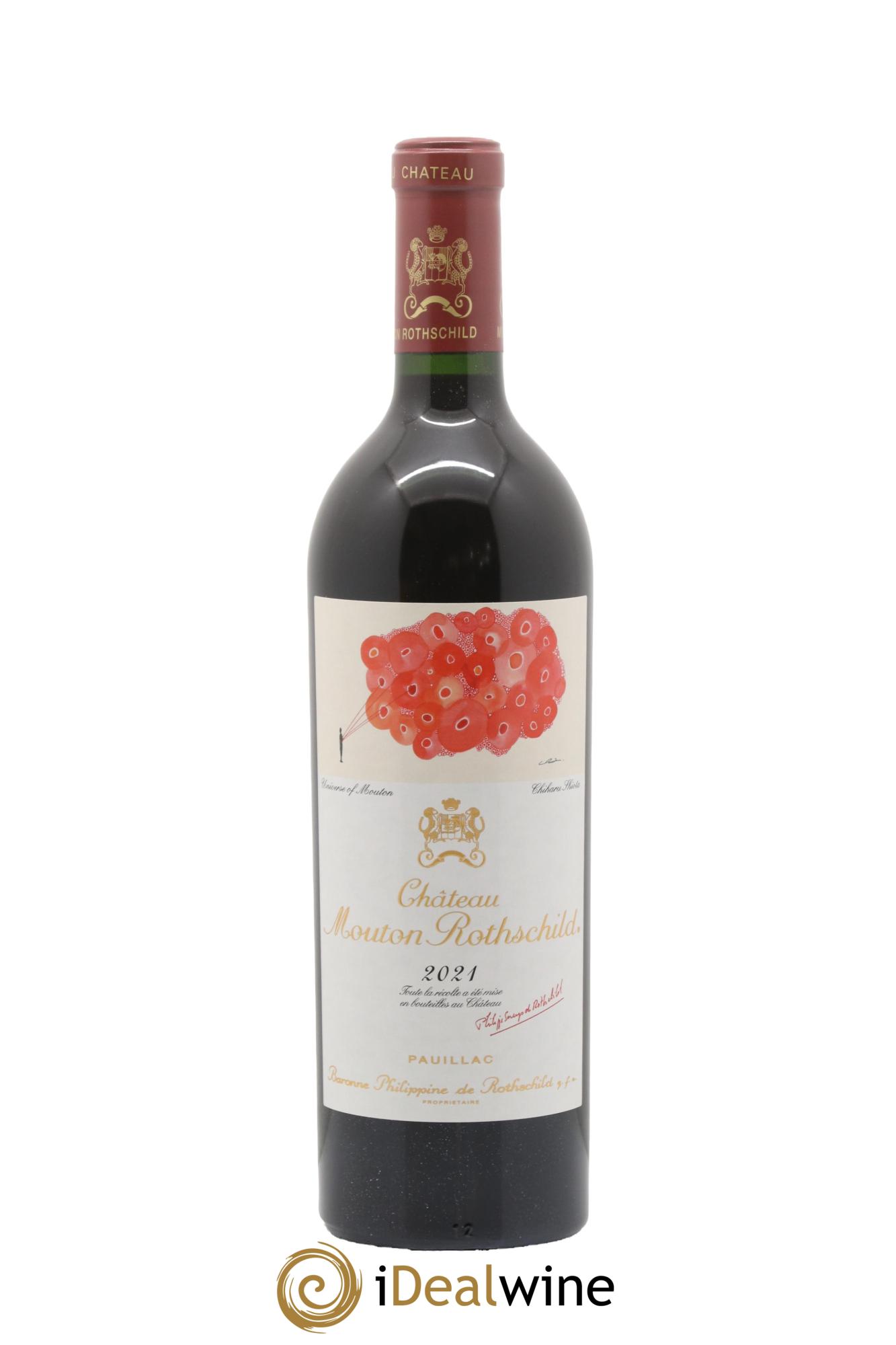 Château Mouton Rothschild 1er Grand Cru Classé 2021 - Lot de 1 bouteille - 1