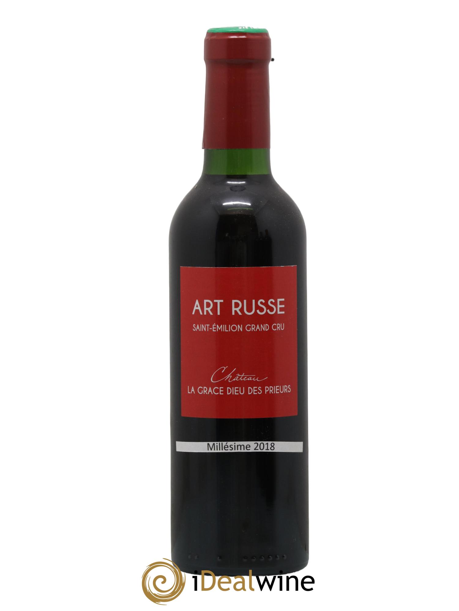 Château la Grâce Dieu des Prieurs 2018 - Lot de 1 demi bouteille - 0