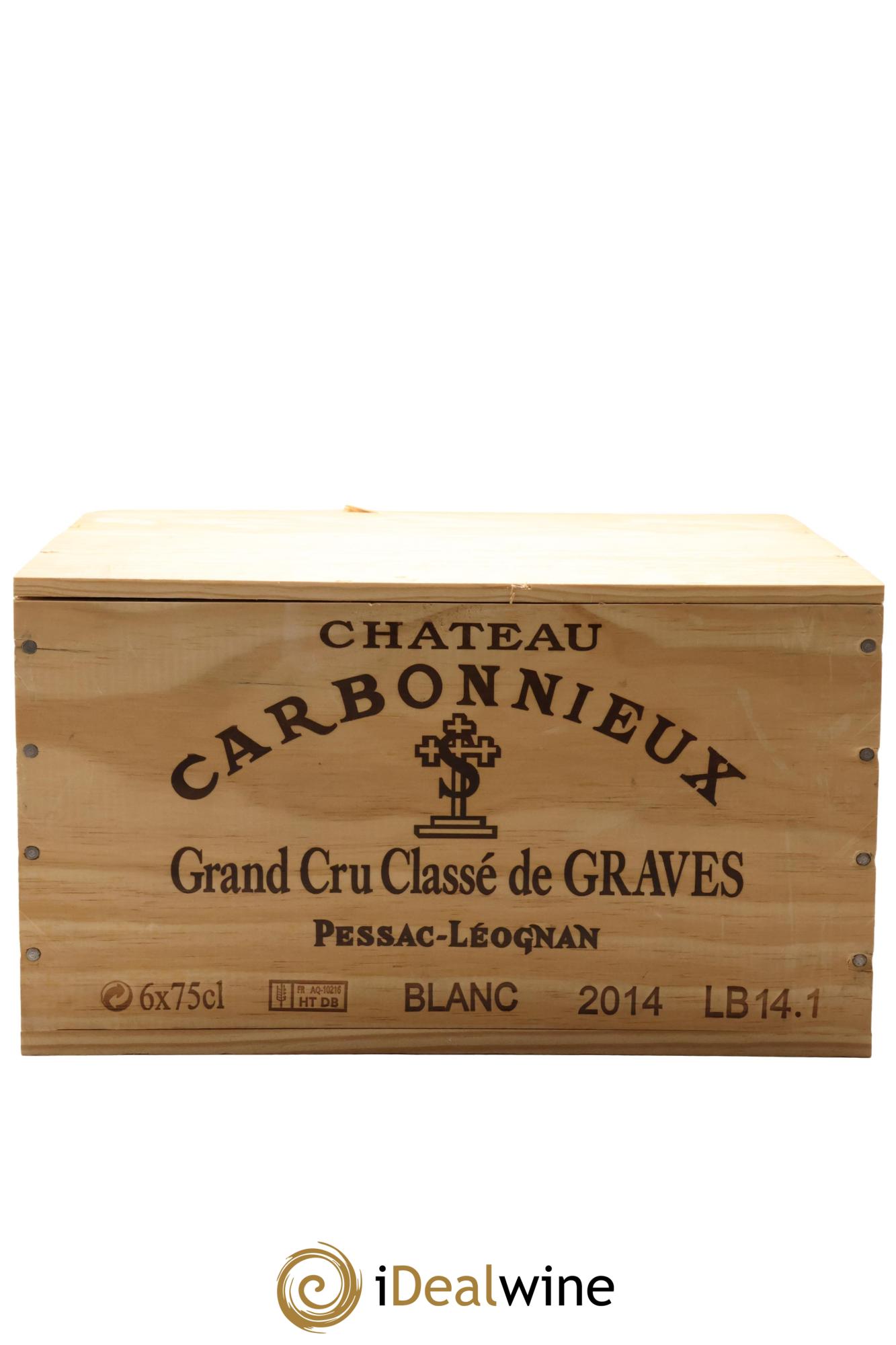 Château Carbonnieux Cru Classé de Graves 2014 - Lotto di 6 bottiglie - 1