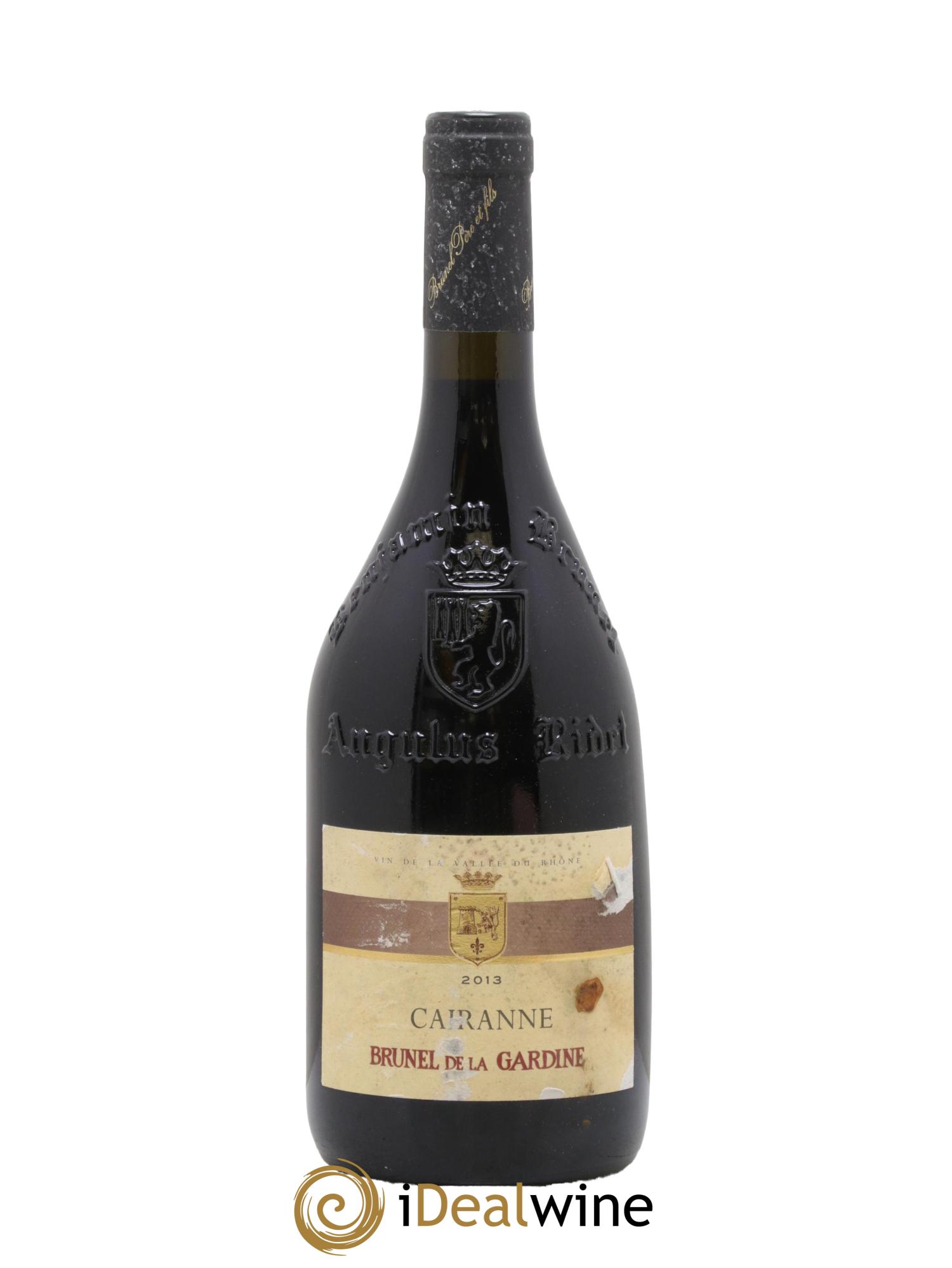 Côtes-du-Rhône-Villages Cairanne Brunel de La Gardine 2013 - Lot de 1 bouteille - 0