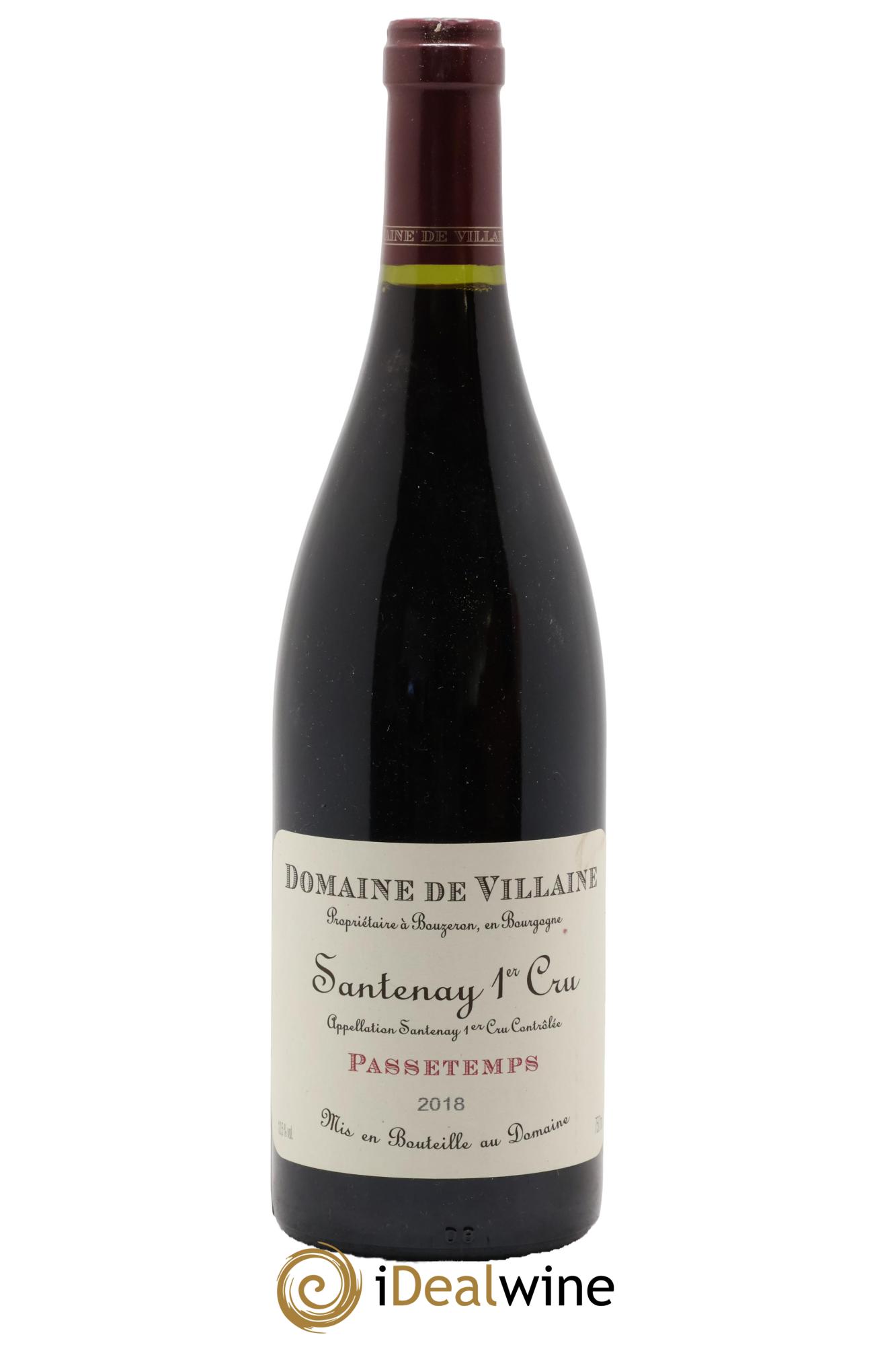 Santenay 1er Cru Passetemps Domaine de Villaine 2018 - Posten von 1 Flasche - 0