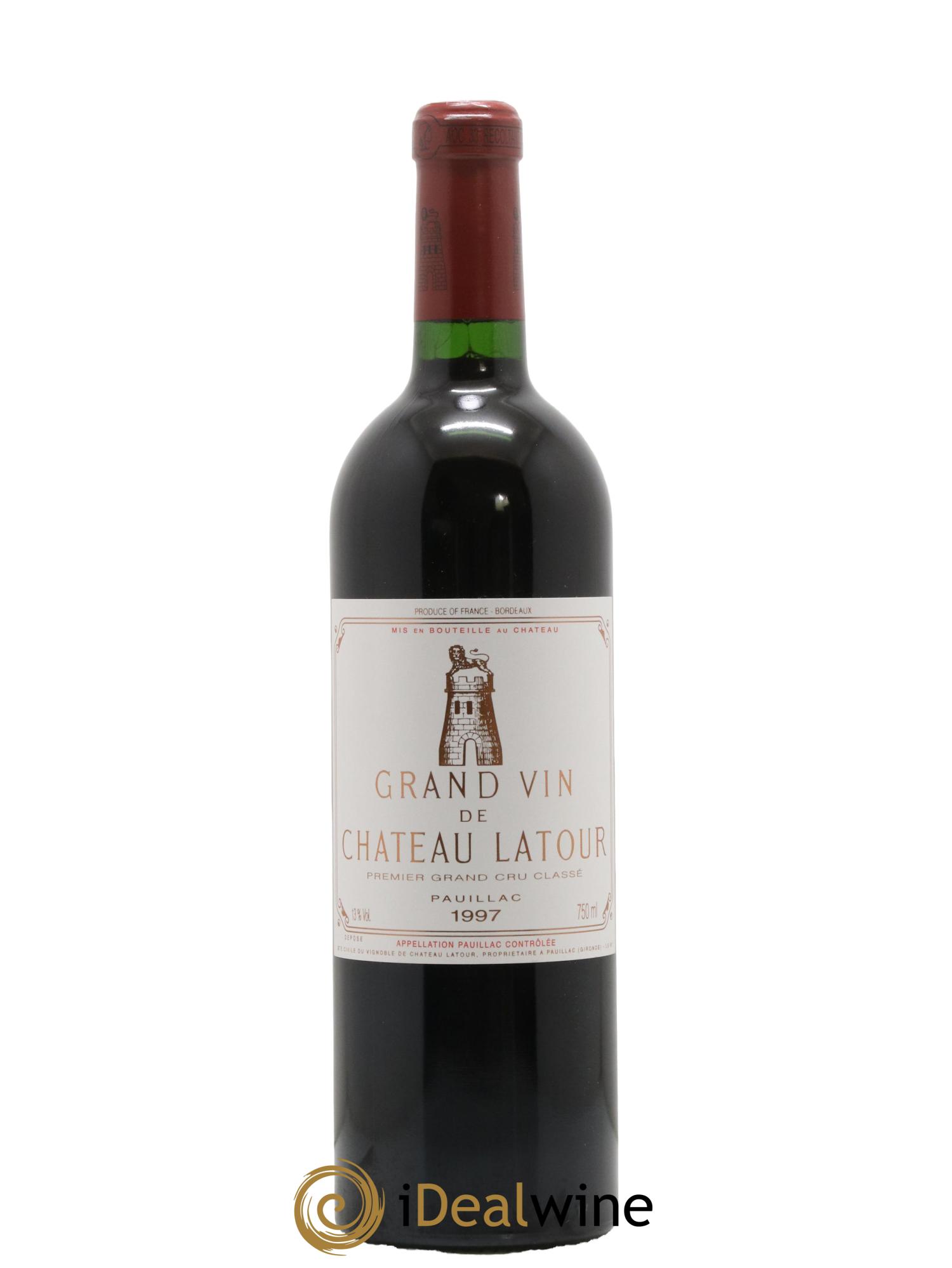 Château Latour 1er Grand Cru Classé 1997 - Lot de 1 bouteille - 0