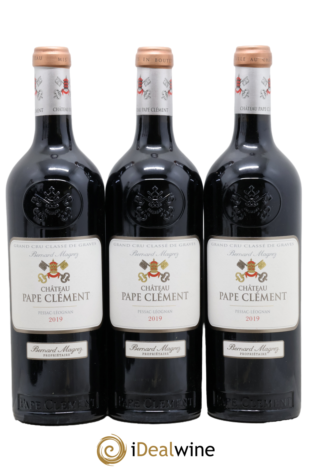 Château Pape Clément Cru Classé de Graves 2019 - Lot of 3 bottles - 0