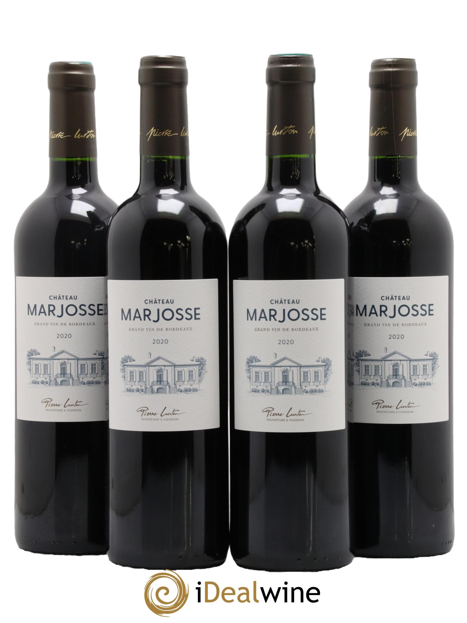 Château Marjosse 2020 - Lotto di 4 bottiglie - 0