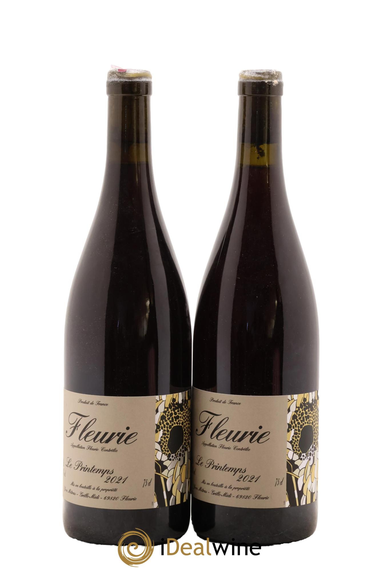 Fleurie Le Printemps Yvon Métras 2021 - Lot of 2 bottles - 0
