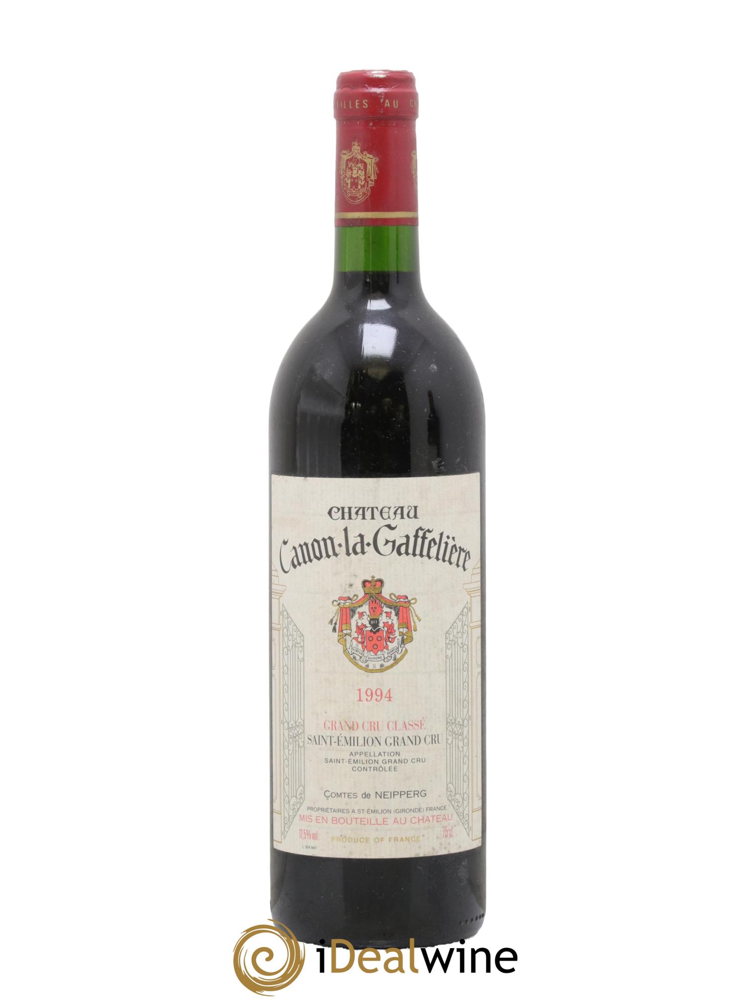 Château Canon la Gaffelière 1er Grand Cru Classé B 1994 - Posten von 1 Flasche - 0