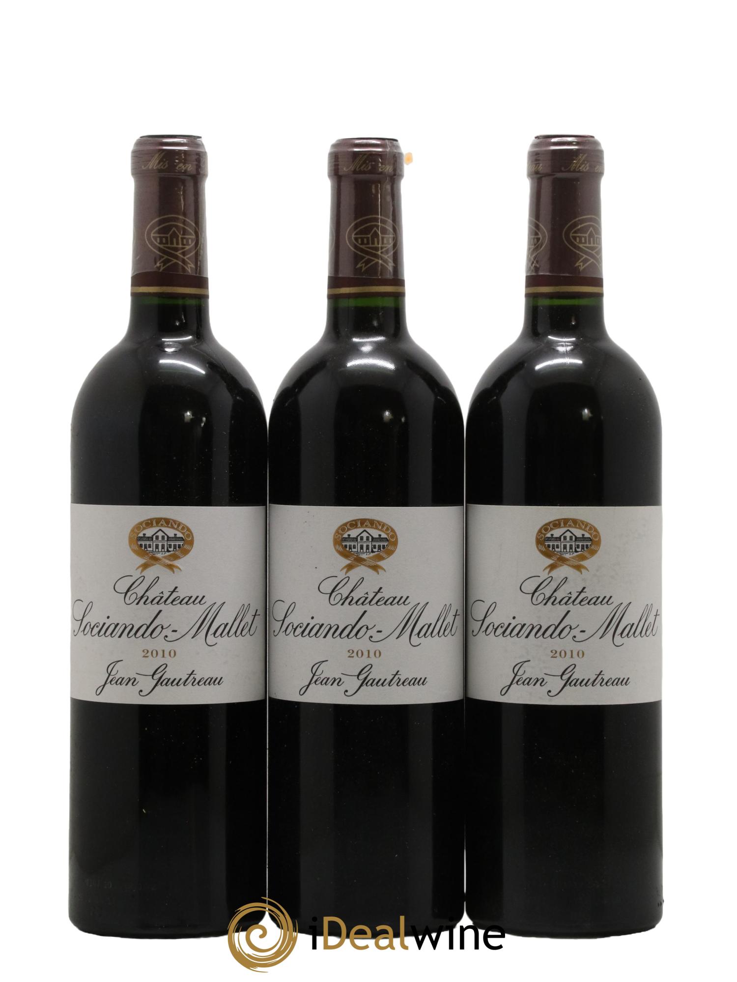 Château Sociando Mallet 2010 - Posten von 12 Flaschen - 4