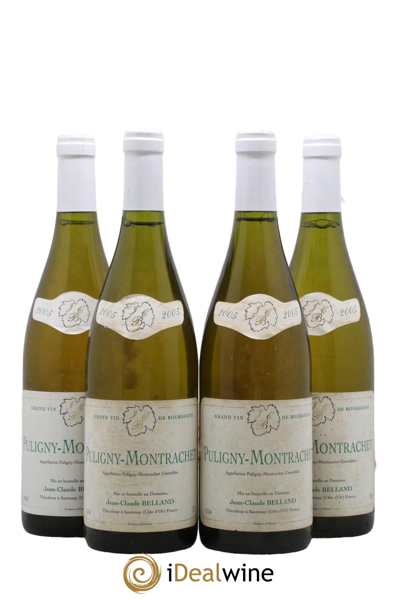 Puligny-Montrachet Jean-Claude Belland 2005 - Lot de 4 bouteilles - 0