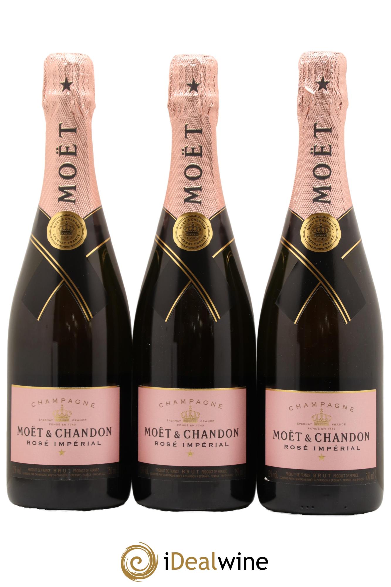 Impérial Brut Moët et Chandon - Lot de 3 bouteilles - 0