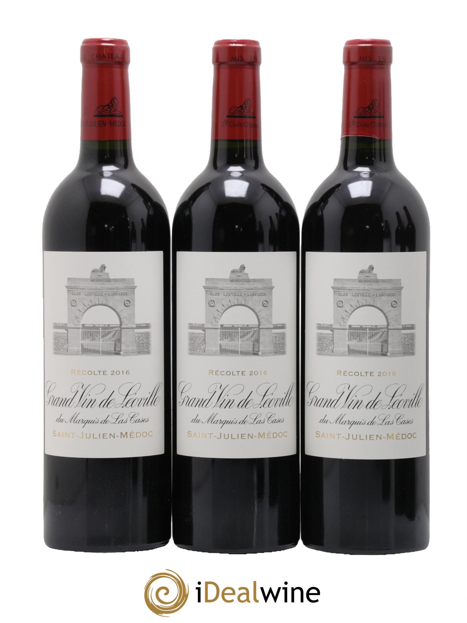 Château Léoville Las Cases 2ème Grand Cru Classé 2016 - Lot of 6 bottles - 3