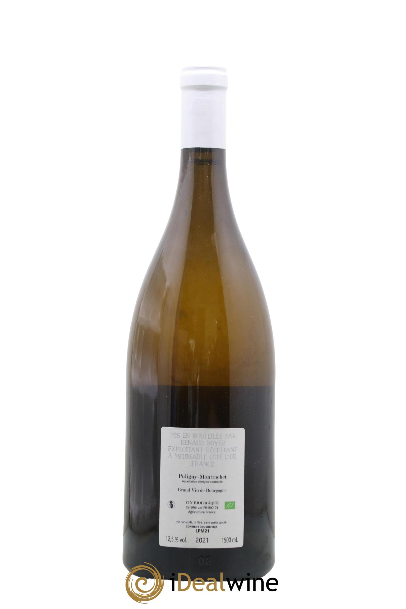 Puligny-Montrachet Les Reuchaux Renaud Boyer  2021 - Posten von 1 Magnum - 1