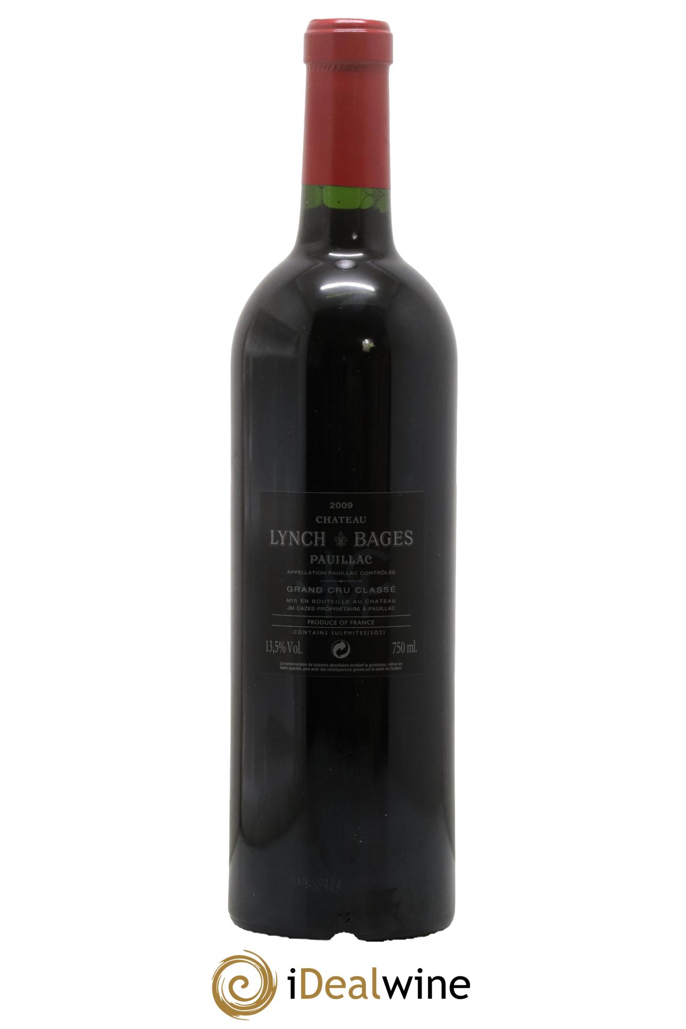 Château Lynch Bages 5ème Grand Cru Classé 2009 - Lotto di 1 bottiglia - 1