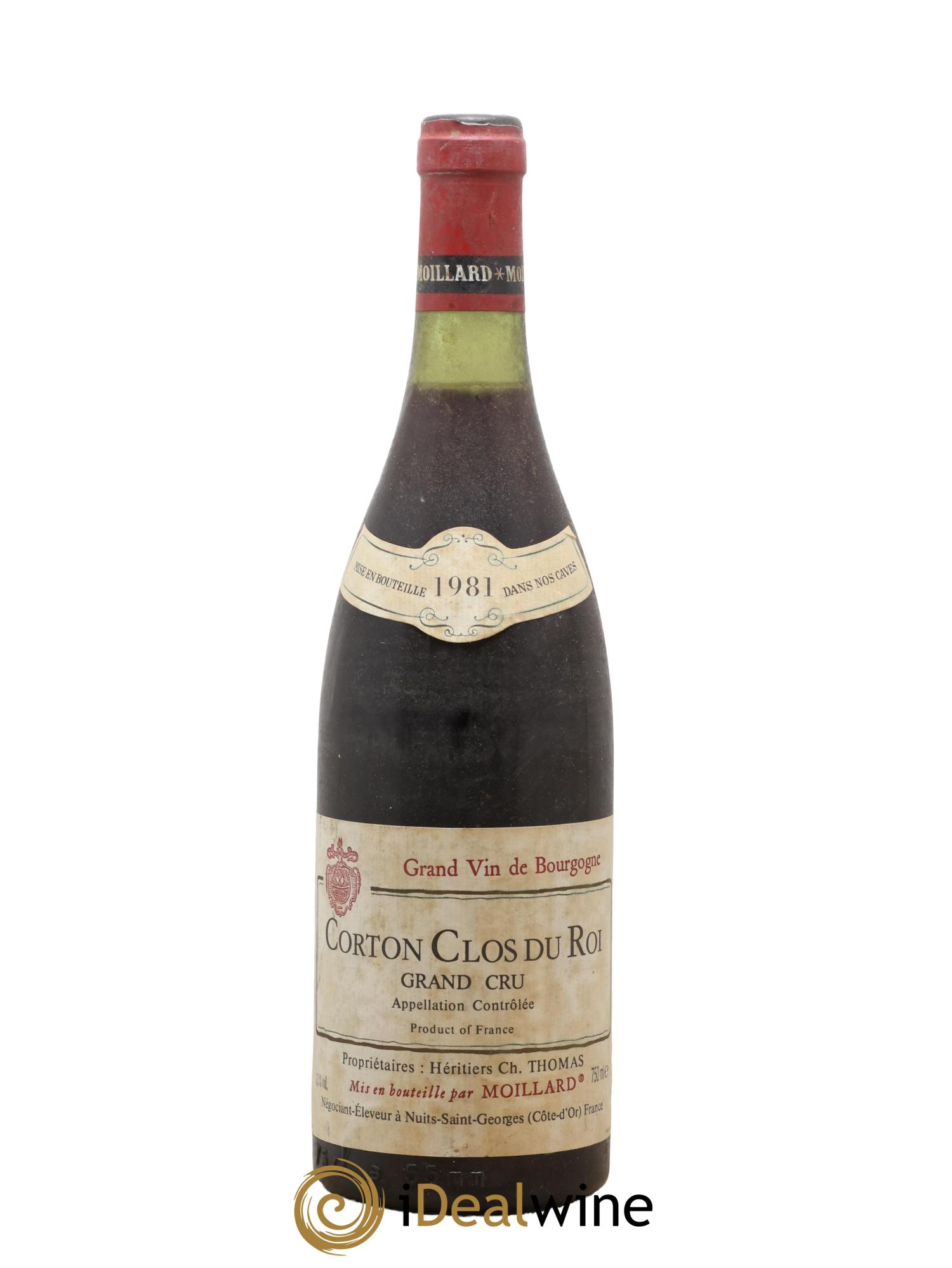 Corton Grand Cru Clos du Roi 1981 - Lot of 1 bottle - 0