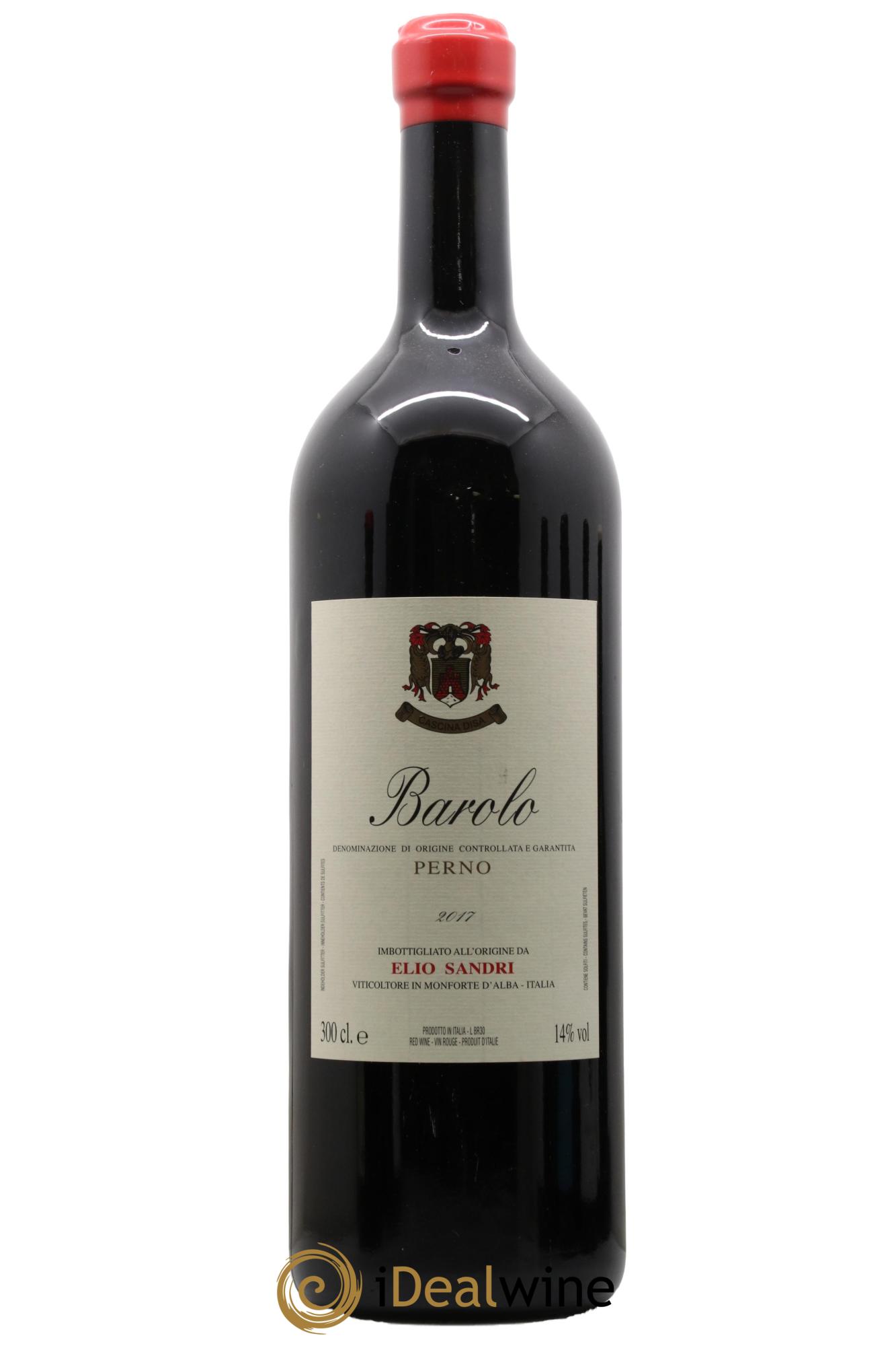 Barolo Perno Domaine Elio Sandri 2017 - Lot de 1 double magnum - 0