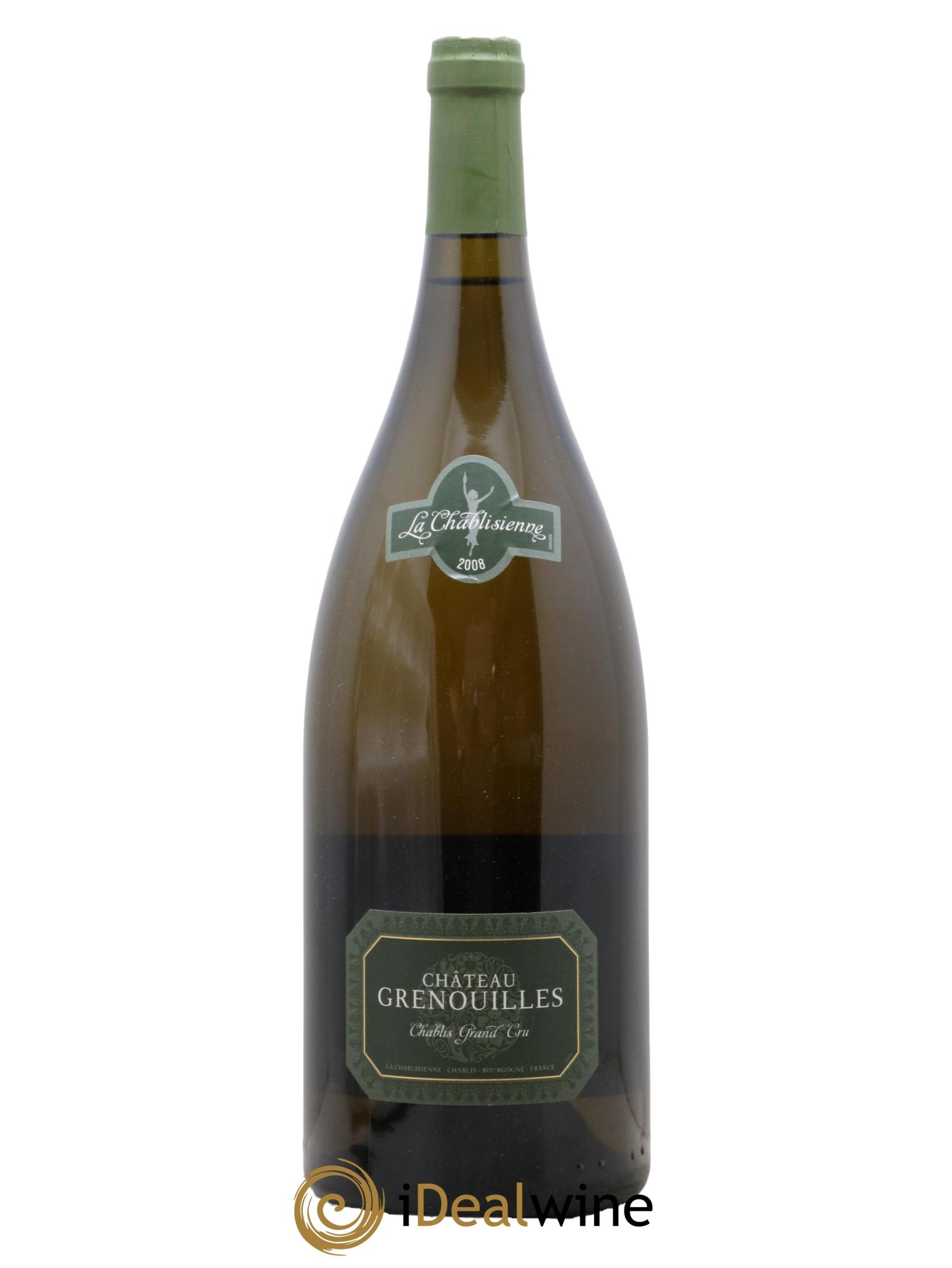 Chablis Grand Cru Grenouilles Château Grenouille - La Chablisienne 2008 - Lot de 1 magnum - 0