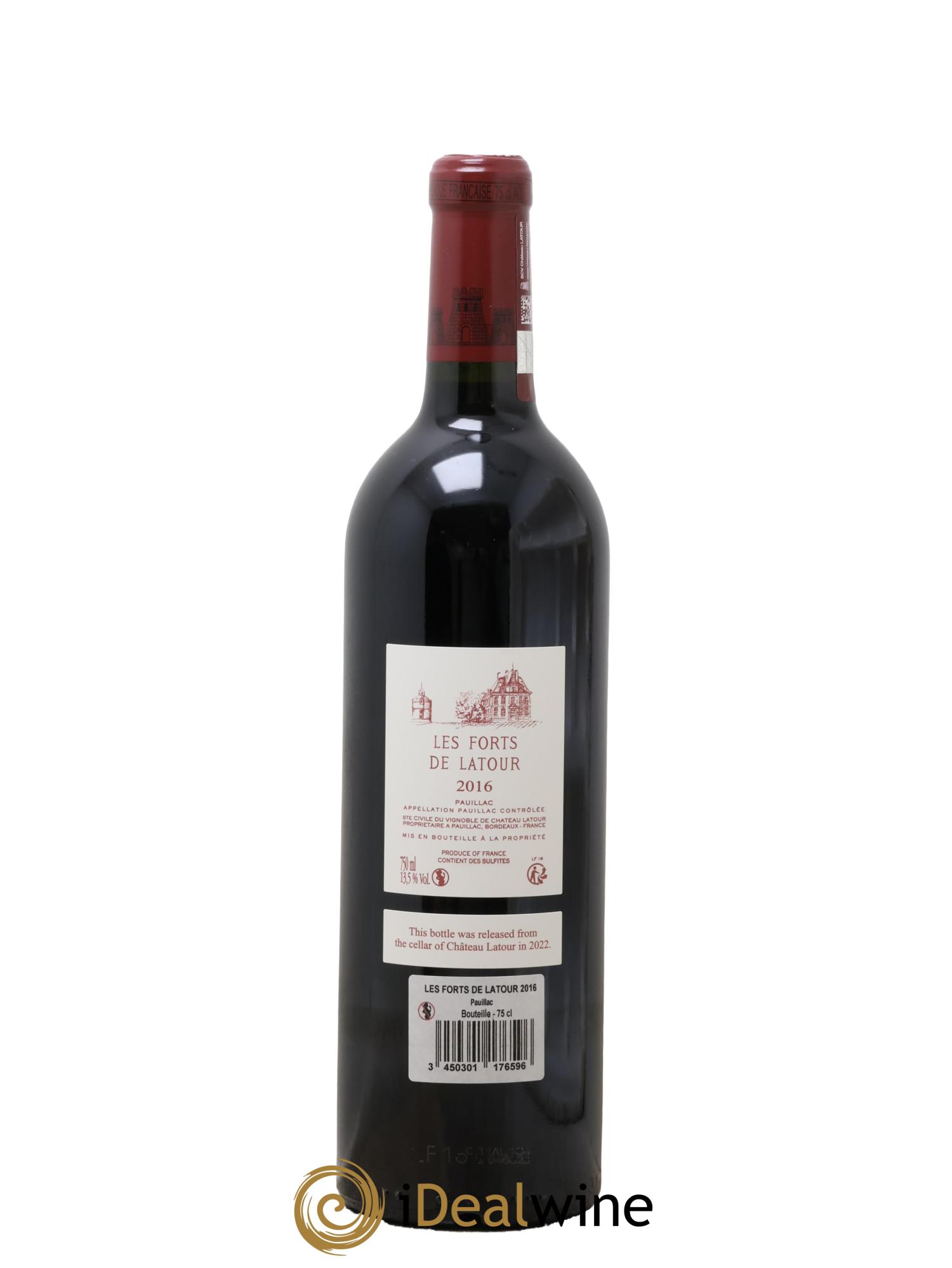 Les Forts de Latour Second Vin 2016 - Posten von 1 Flasche - 1