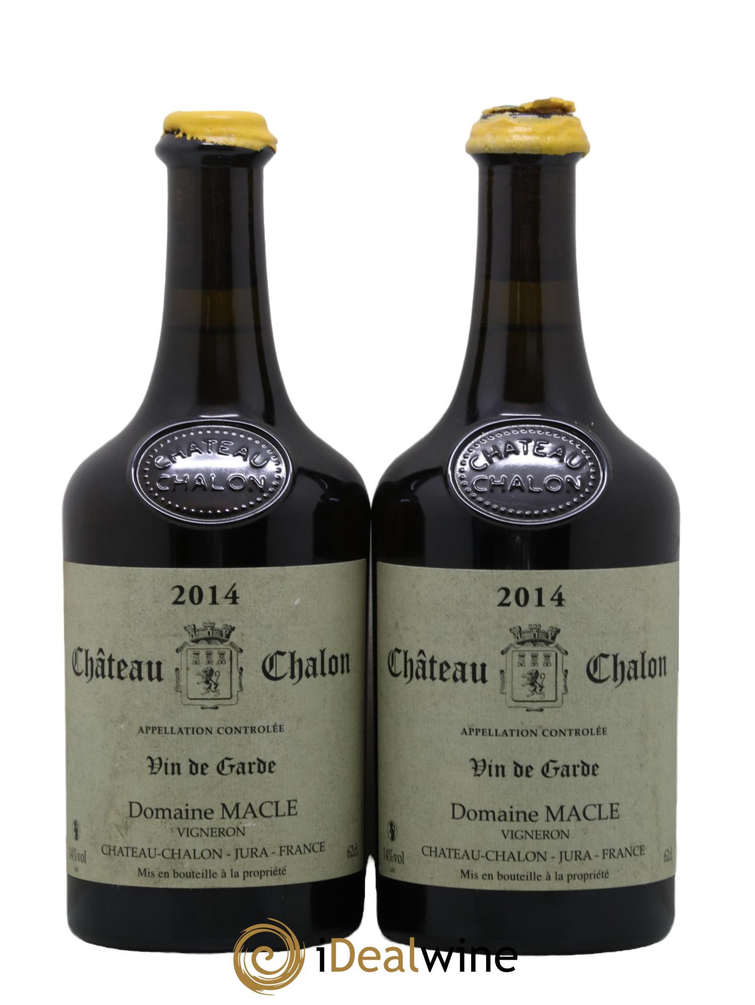 Château-Chalon Jean Macle 2014 - Lot de 2 clavelins - 0