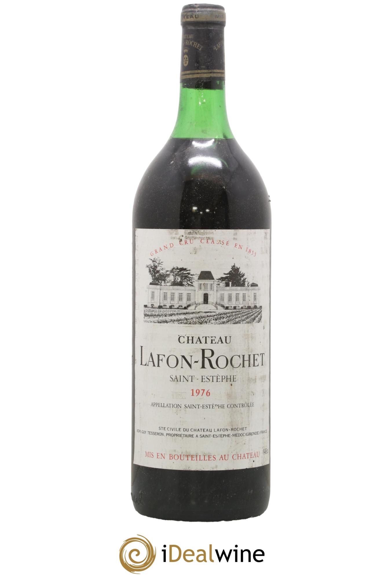 Château Lafon Rochet 4ème Grand Cru Classé 1976 - Lot de 1 magnum - 0