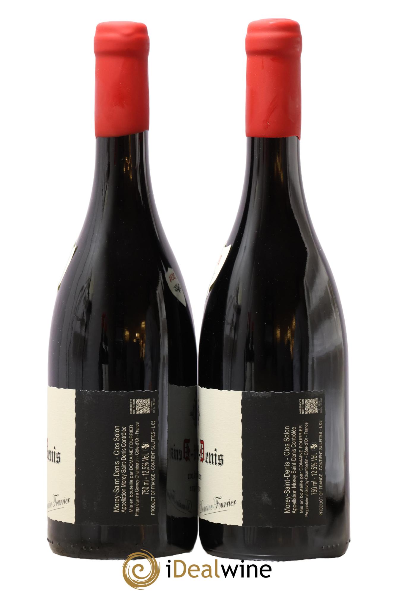 Morey-Saint-Denis Clos Solon Vieille Vigne Fourrier (Domaine) 2024 - Lot de 2 bouteilles - 1