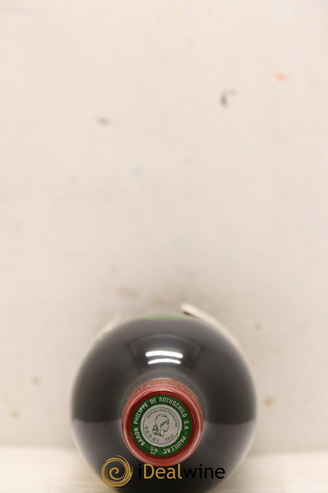 Château Mouton Rothschild 1er Grand Cru Classé 1996 - Lot of 1 bottle - 2